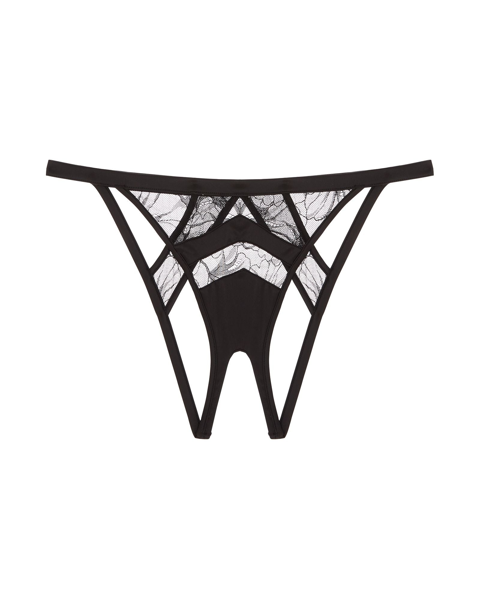 Atelier Amour Nuit A Broadway Open Brief in black