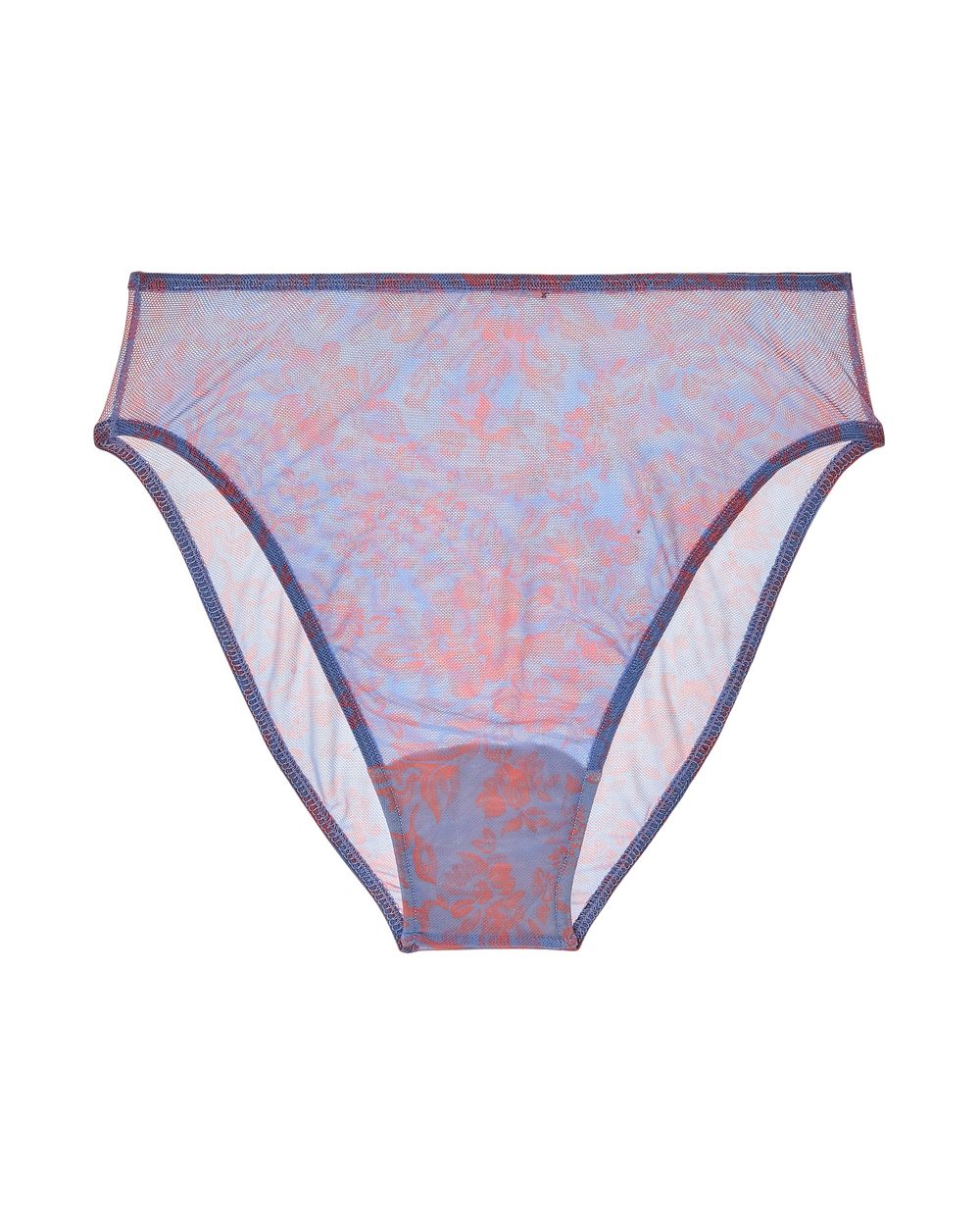 Only Hearts Tangerine Dreams High Cut Brief in blue