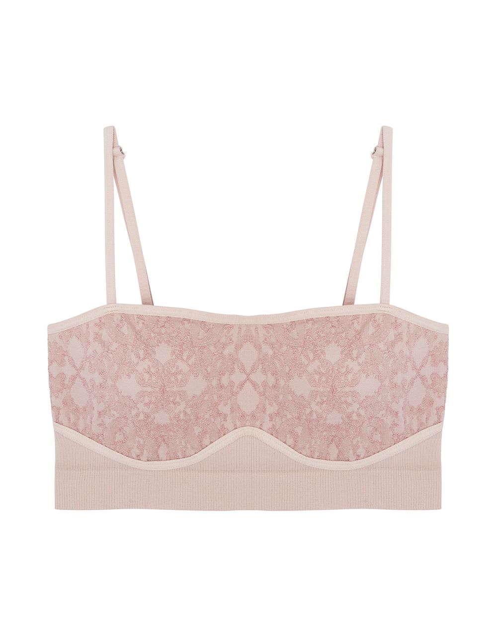 Free People Intimately FP Love Your Way Longline Bra in pink