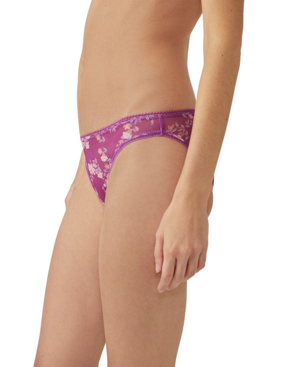 Free People Intimately FP Printed Hide & Seek Bikini in purple