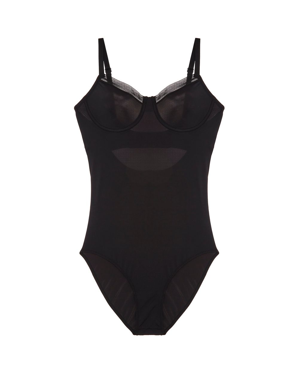 Else Nano Underwire Bodysuit in black