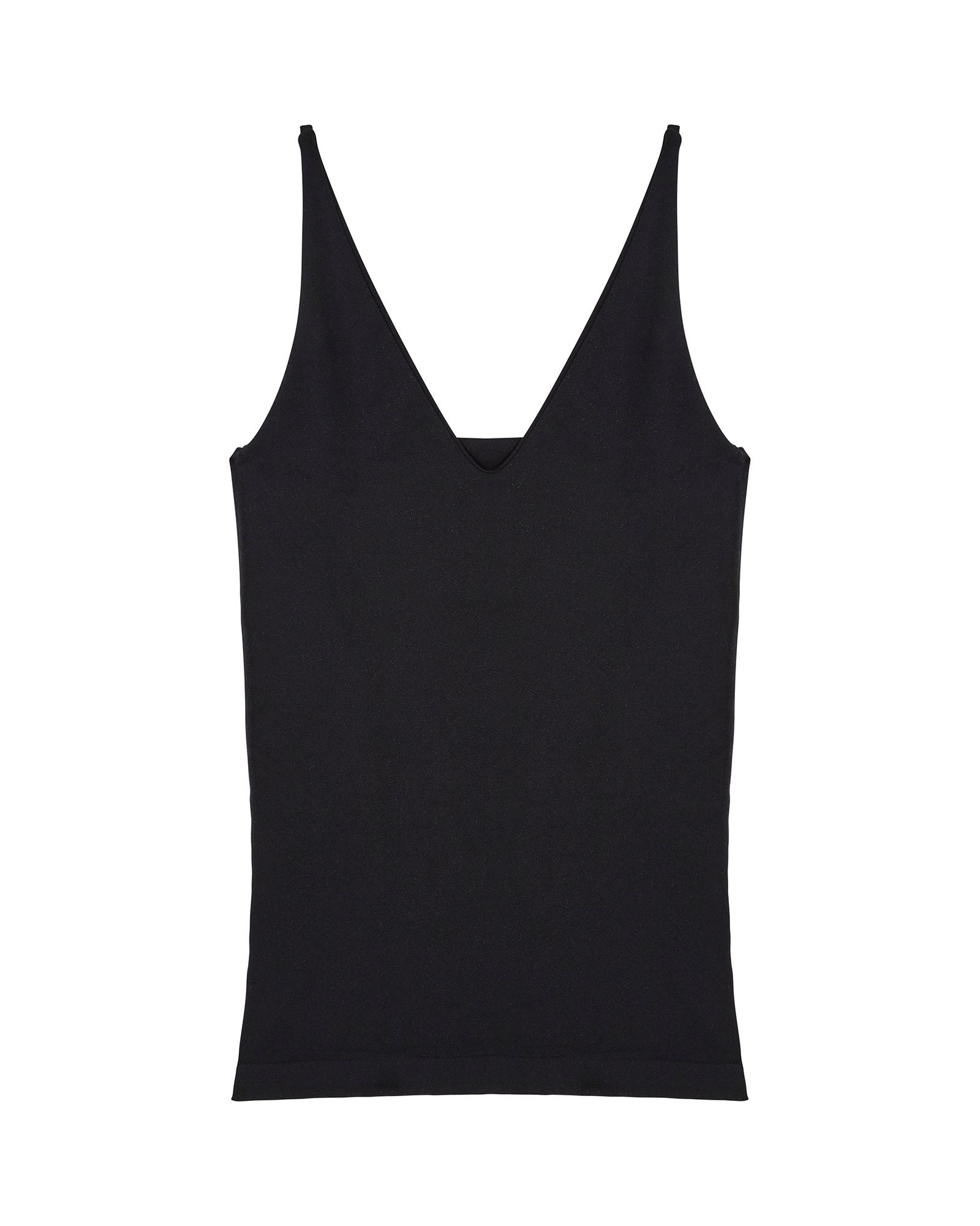 Free People Intimately FP Seamless V Neck Cami in black