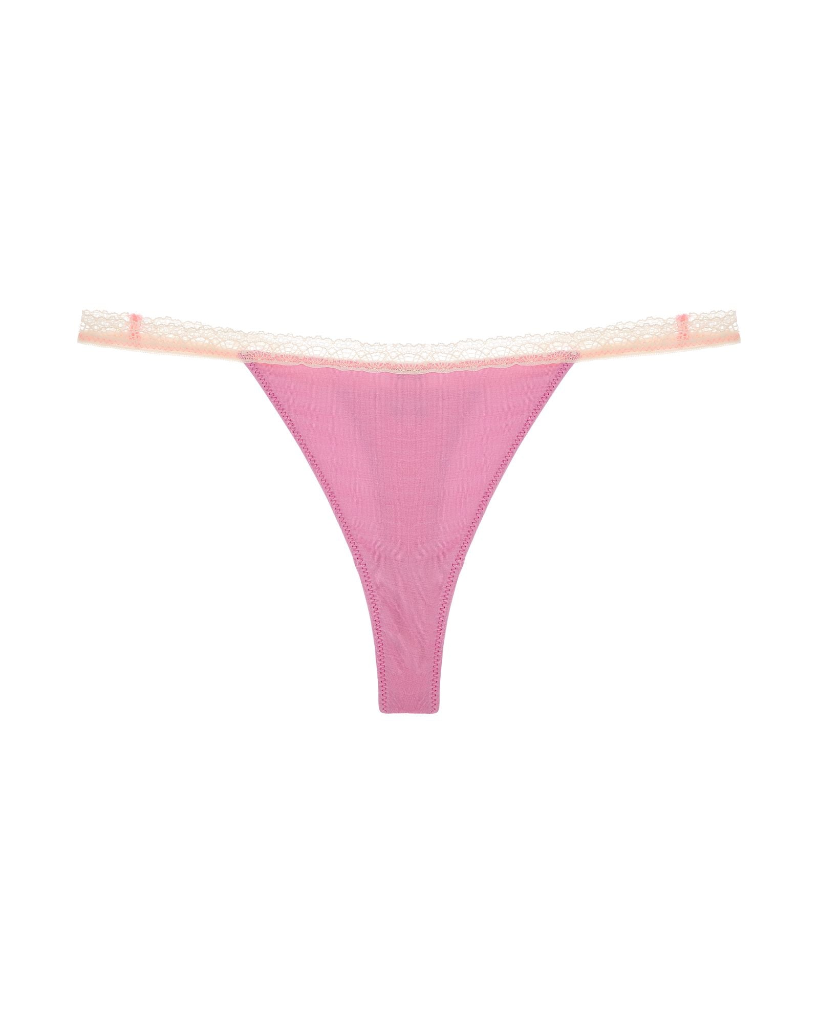 Free People Intimately FP Sustainable String Thong in pink