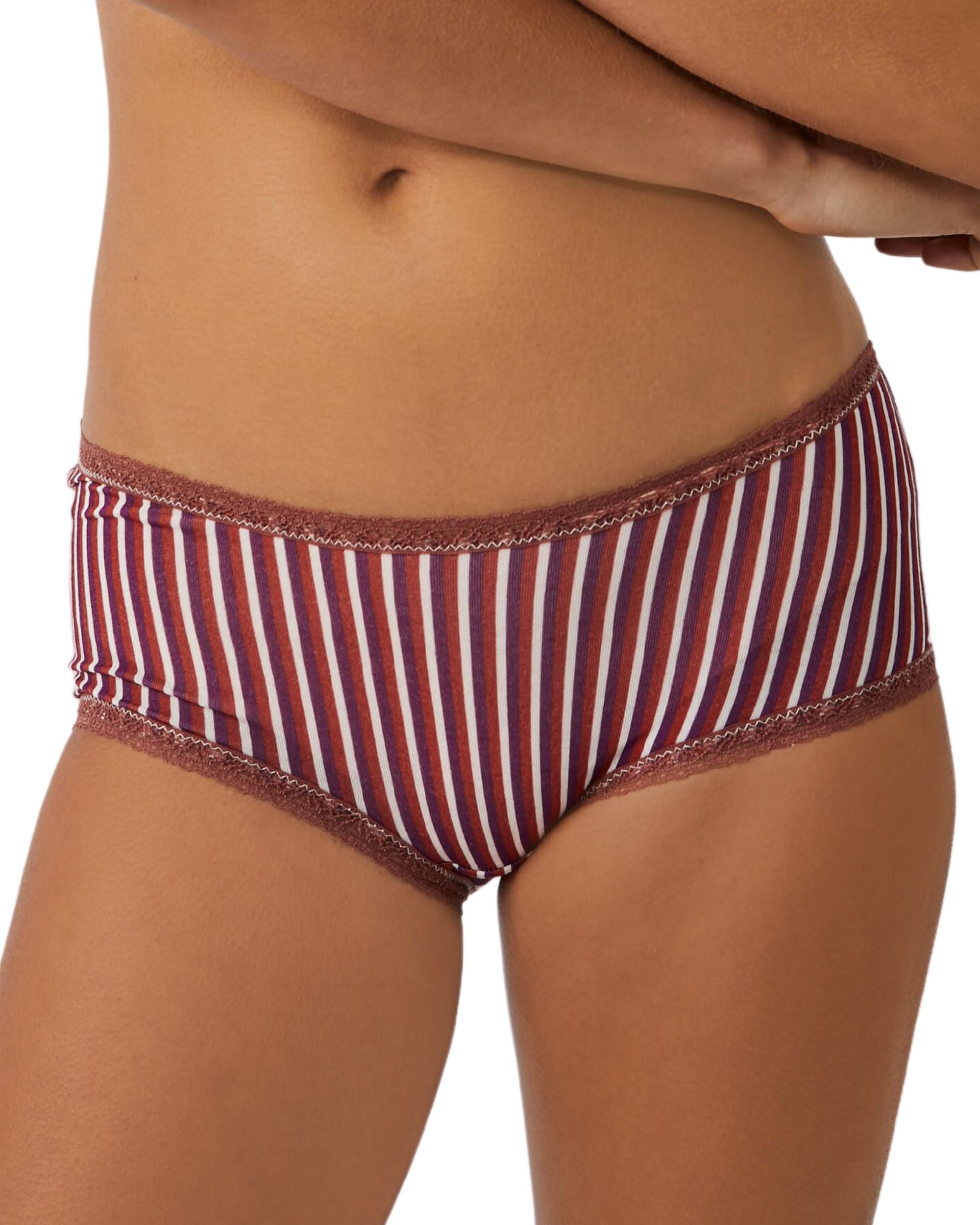 Free People Intimately FP Sustainable Low Rise Hipster in brown