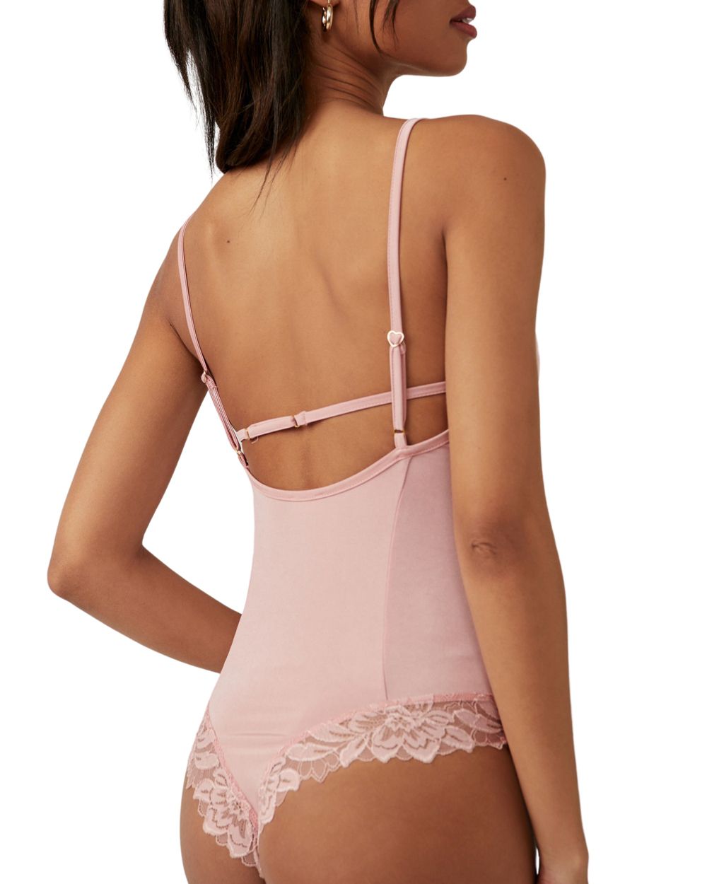 Free People Intimately FP Wild Bunch Bodysuit in pink