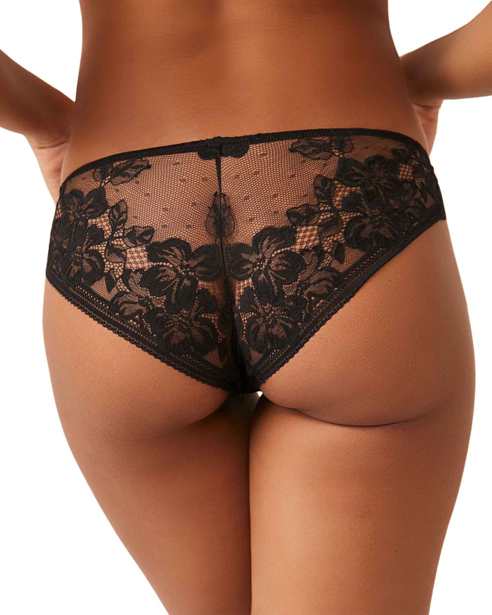 Free People Intimately FP Sorento Bikini in black