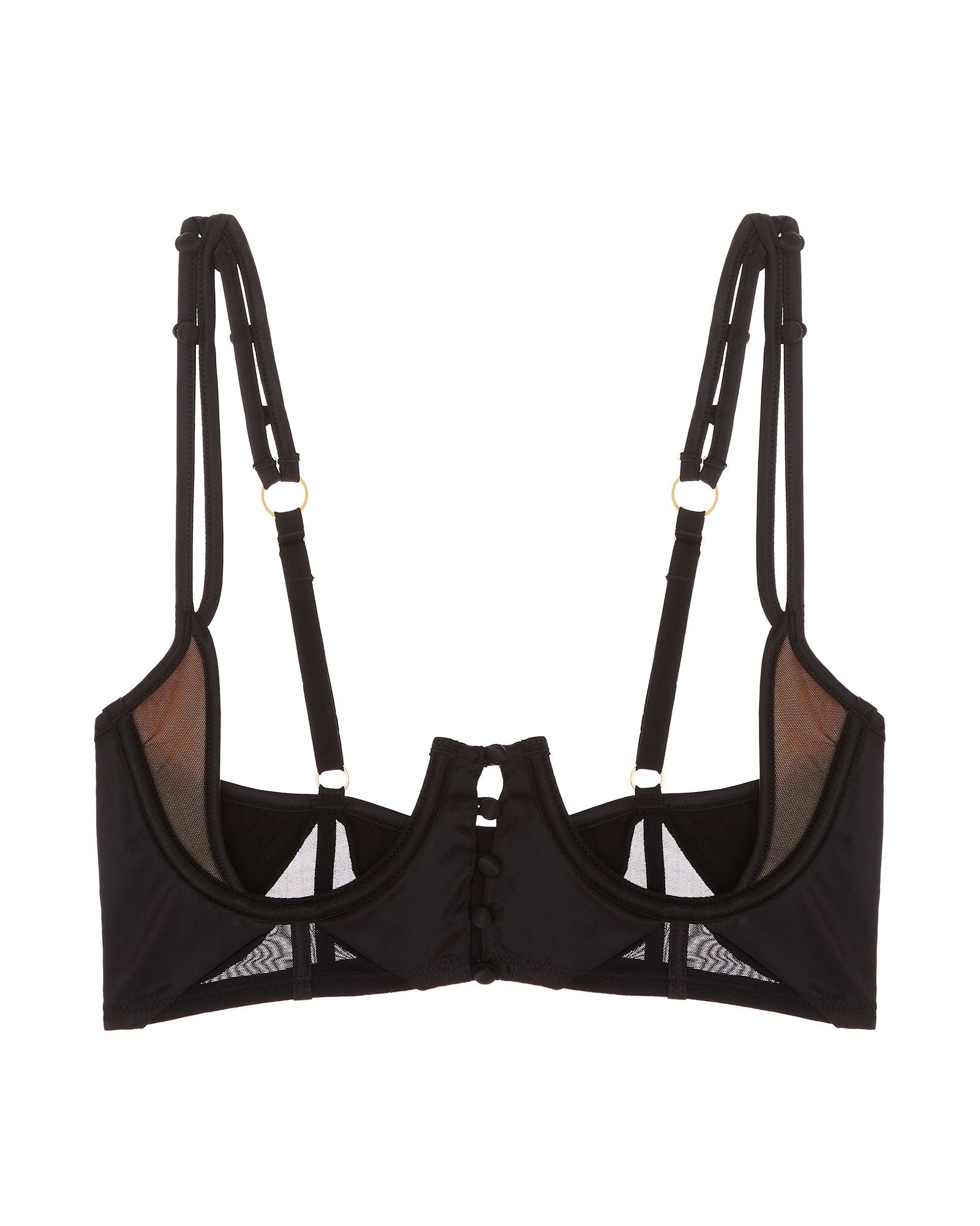 Atelier Amour Douce Insomnie Open Bustier in black