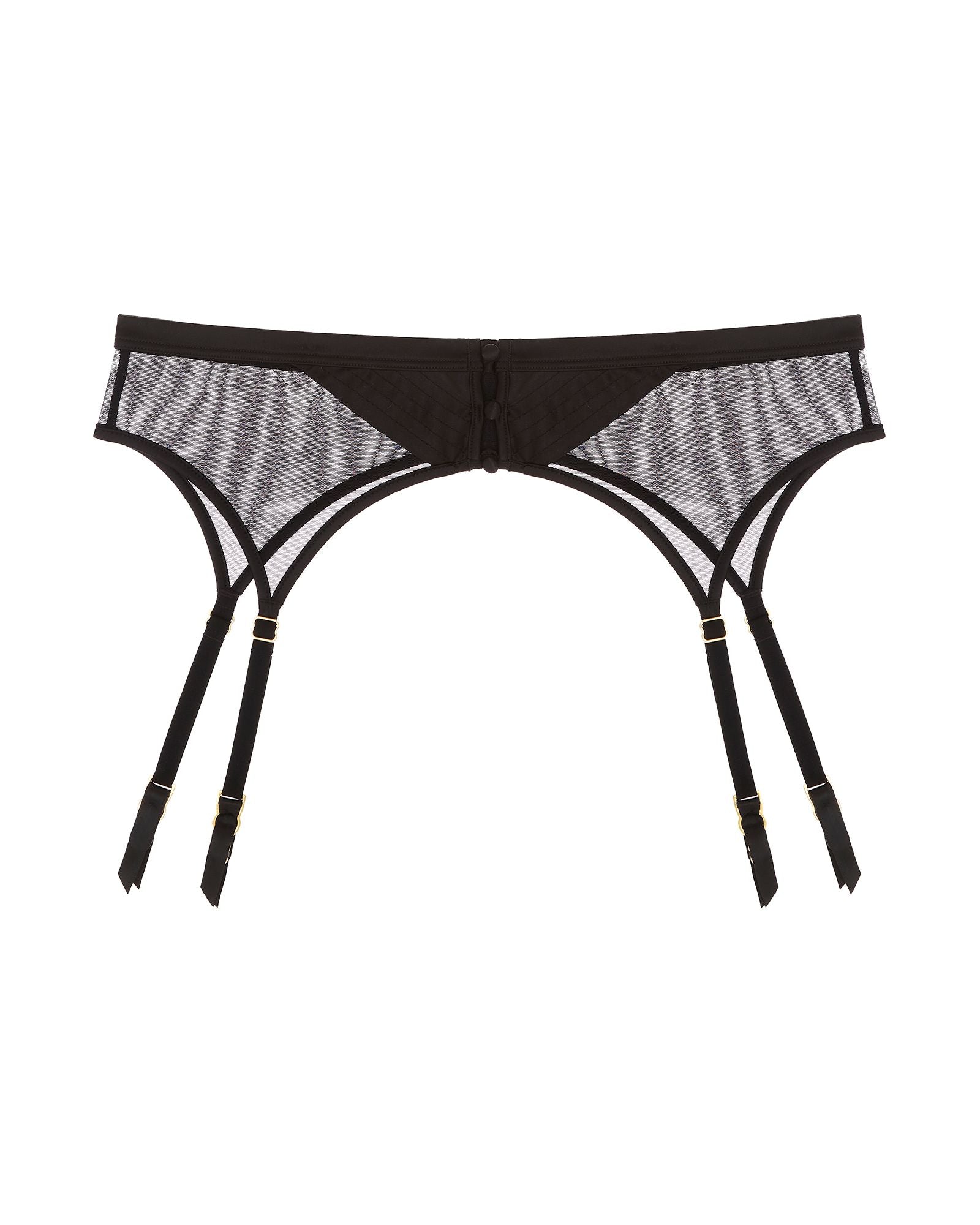 Atelier Amour Douce Insomnie Garter Belt in black