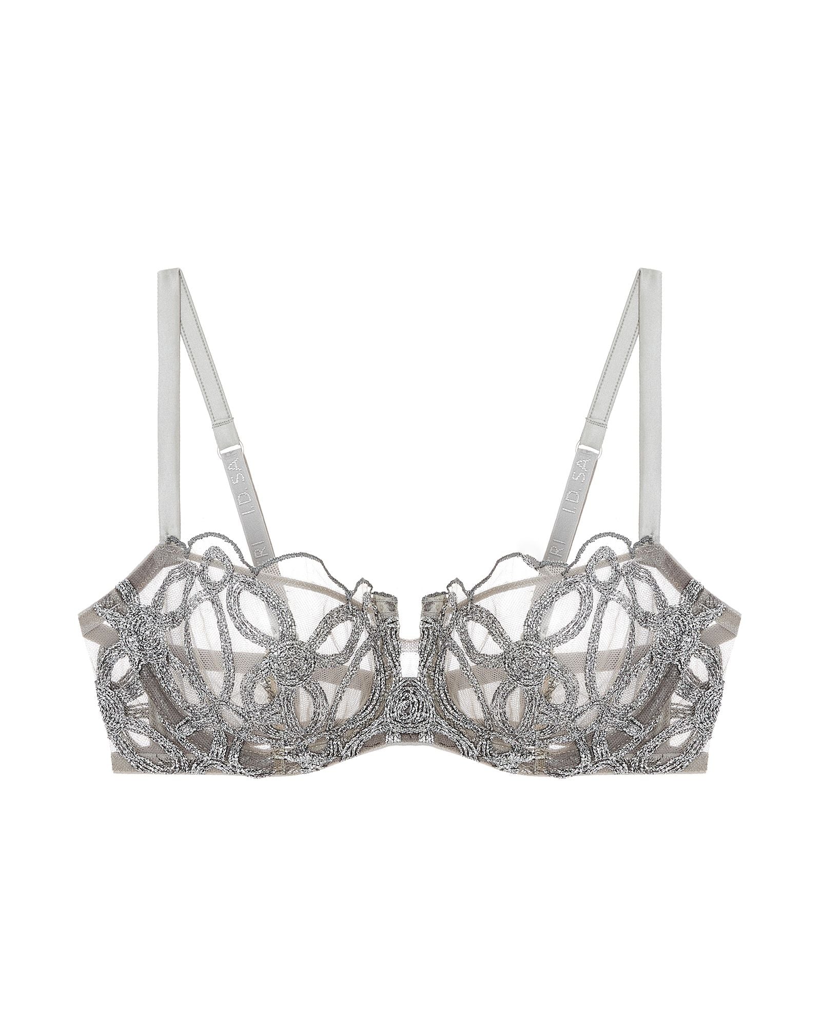 I.D. Sarrieri Anastasia Underwire Half Cup in metallics