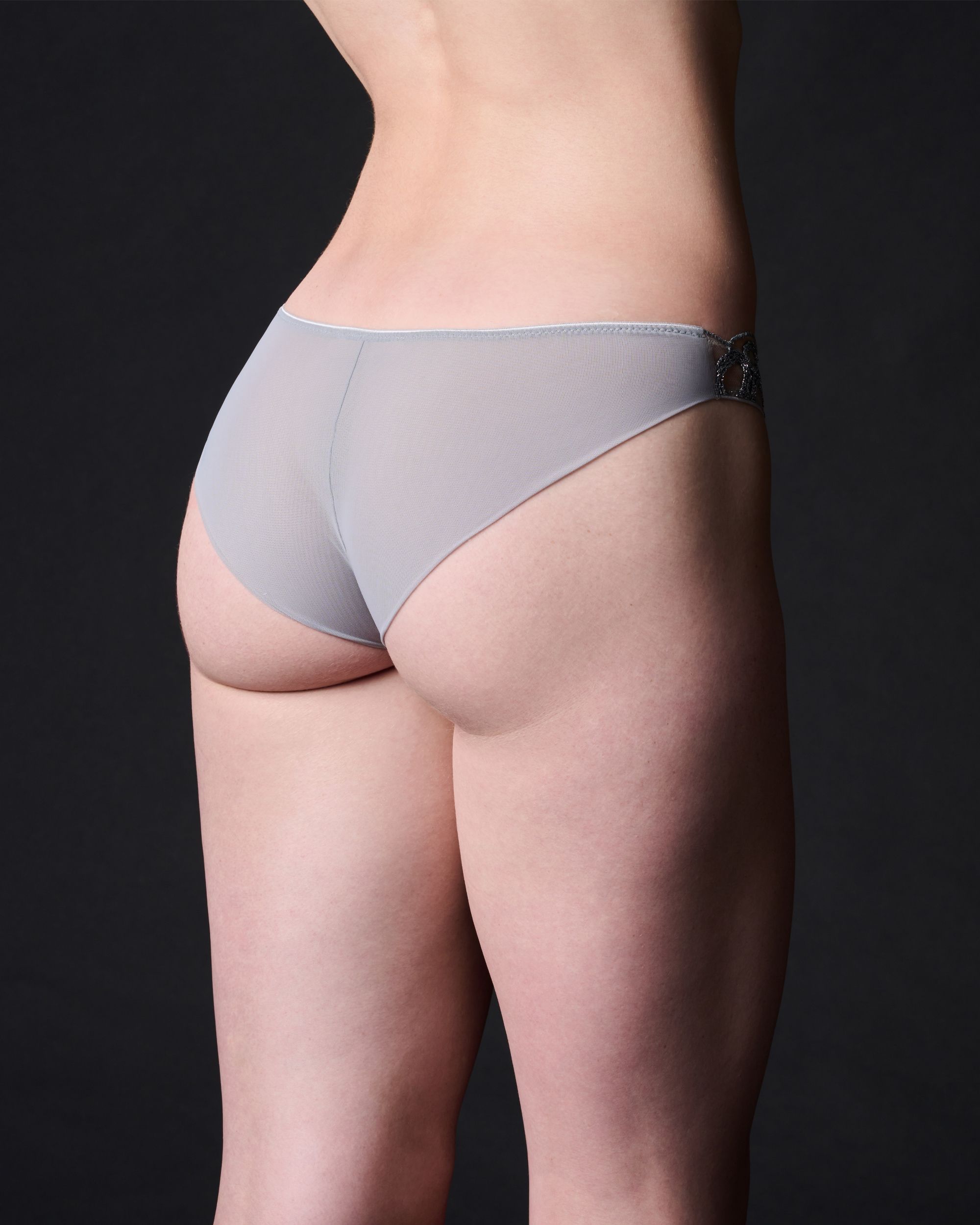 I.D. Sarrieri Anastasia Brazilian Bikini in metallics