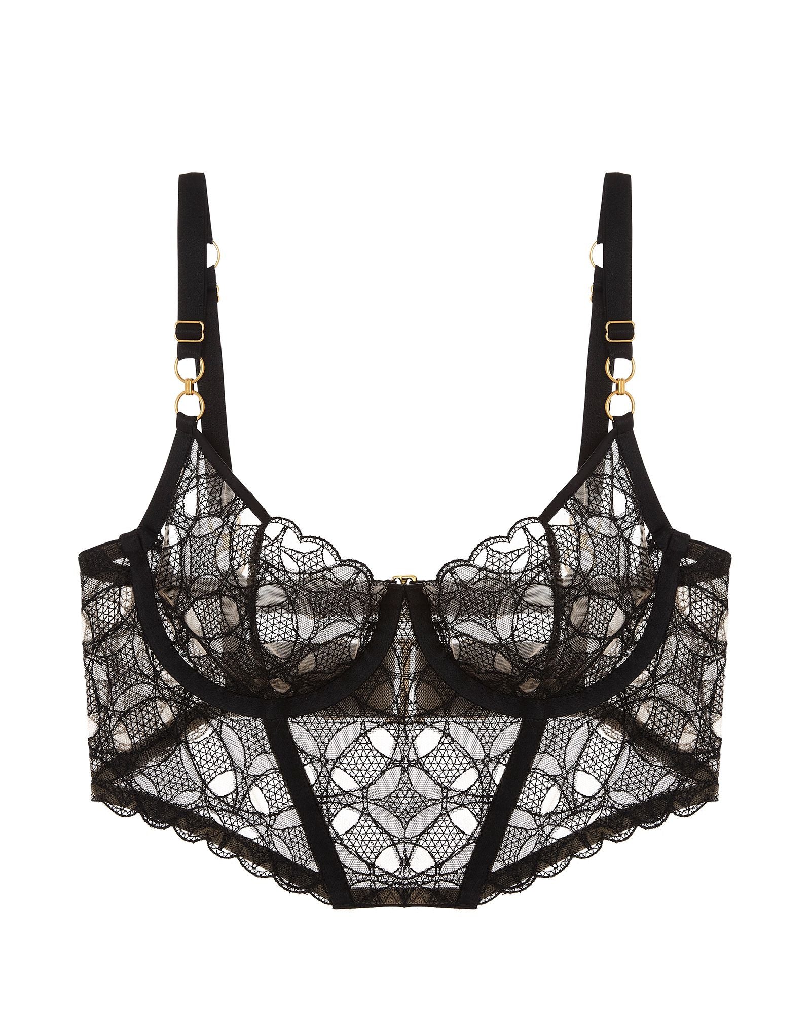 Bordelle Alta Bodice Bra in black