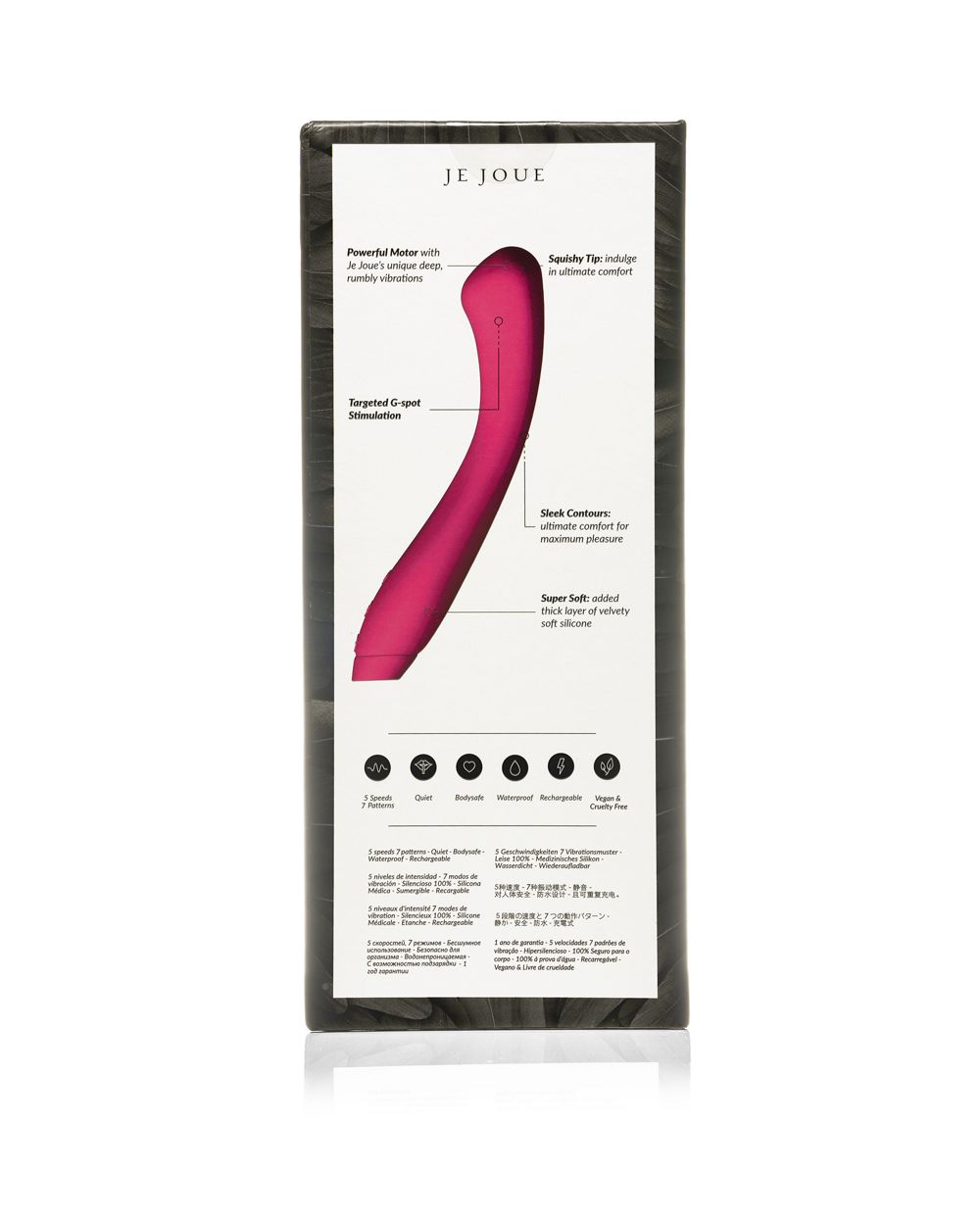 Je Joue Juno Classic Vibrator in pink