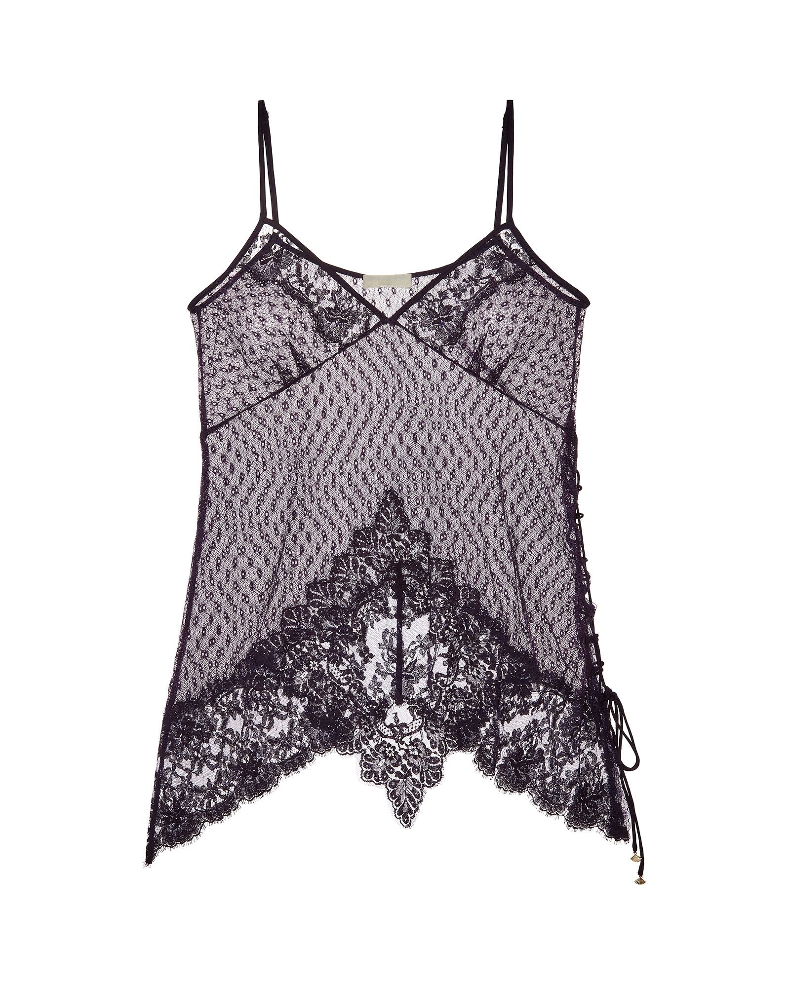 Shell Belle Anais Chemise in purple