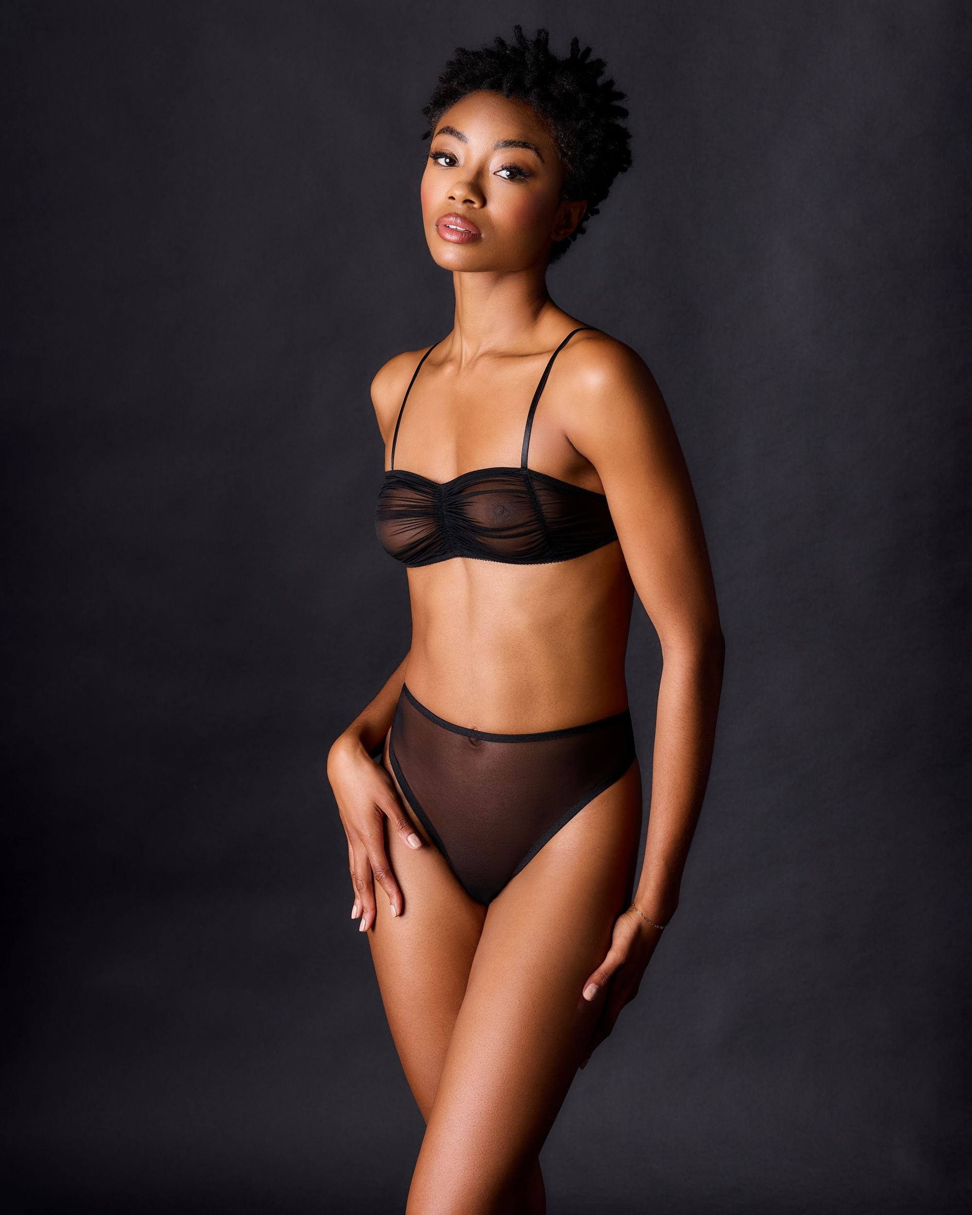 Only Hearts Roxy Bralette in black