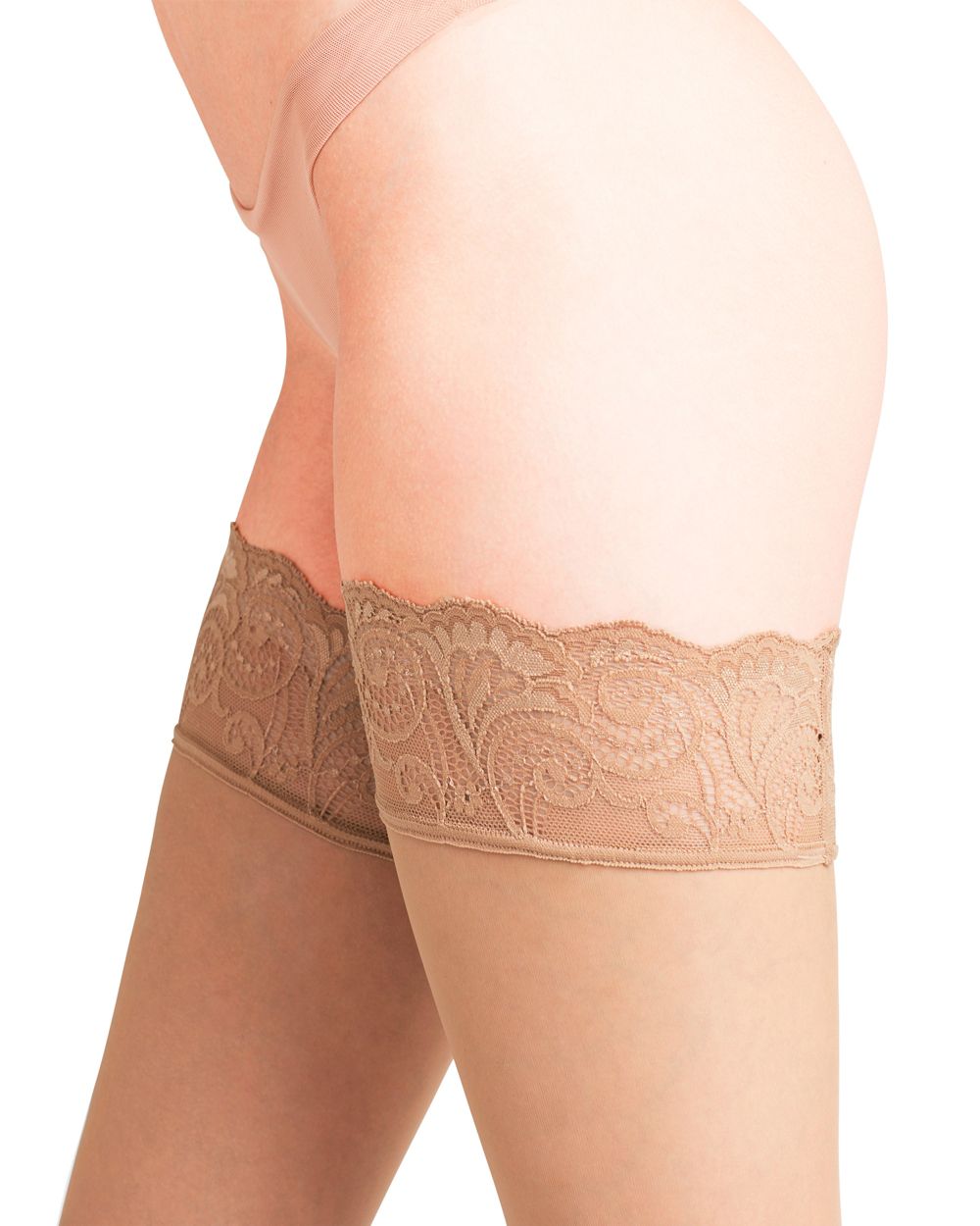 Falke Matt Deluxe 20 Stay Up in beige