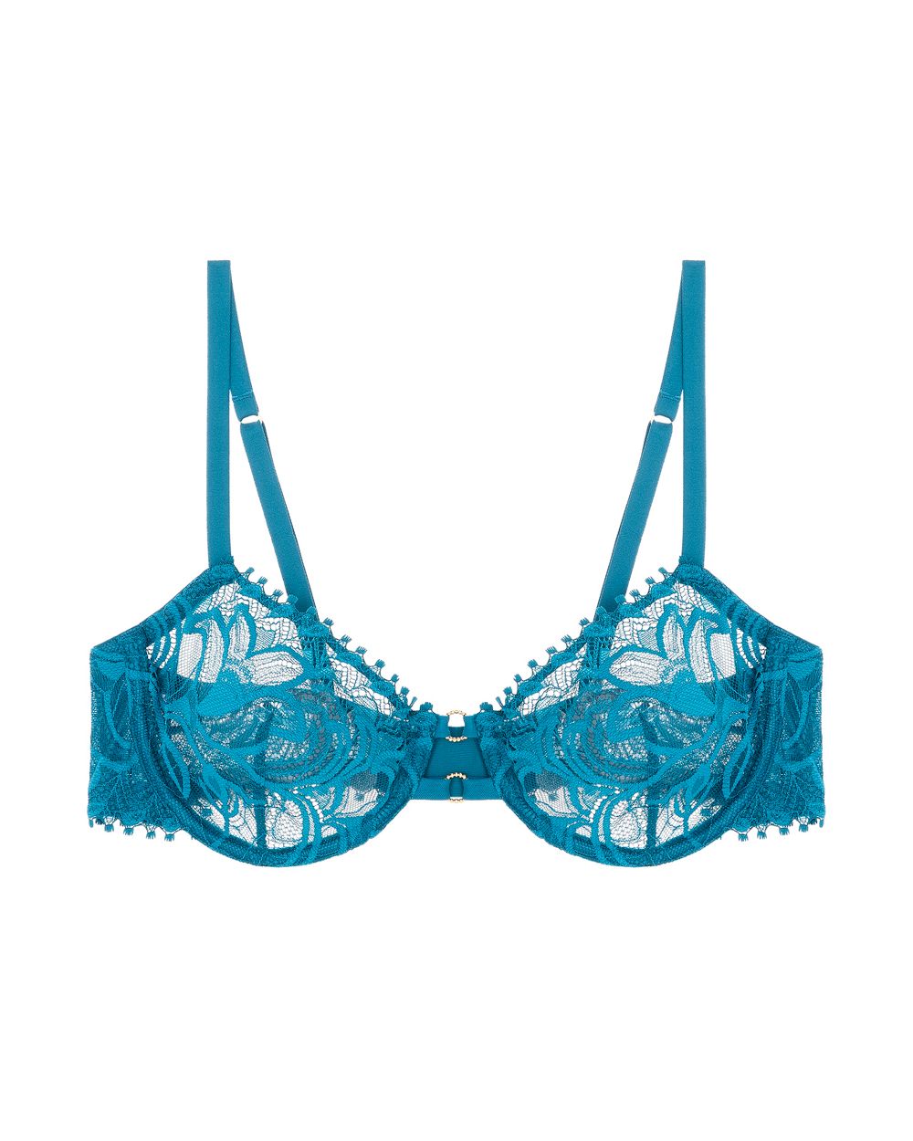 Huit Bijoux Balconette in blue