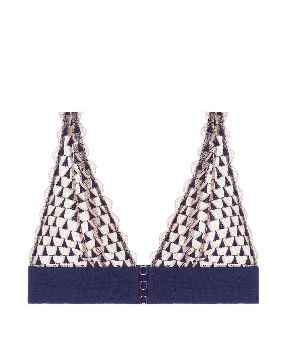 Huit Dancing Queen Bralette in blue