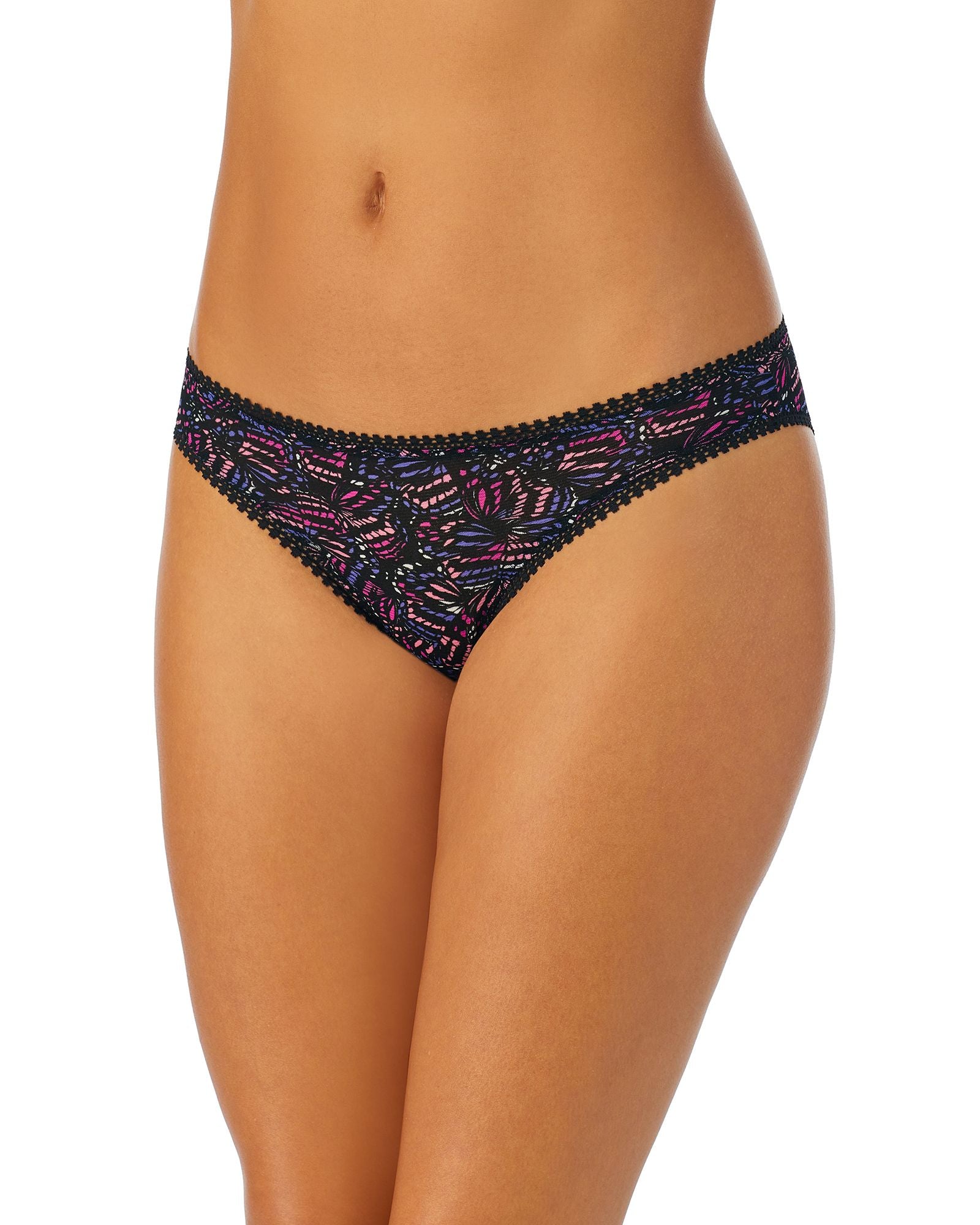 OnGossamer 4 Pack Hip Bikini in black