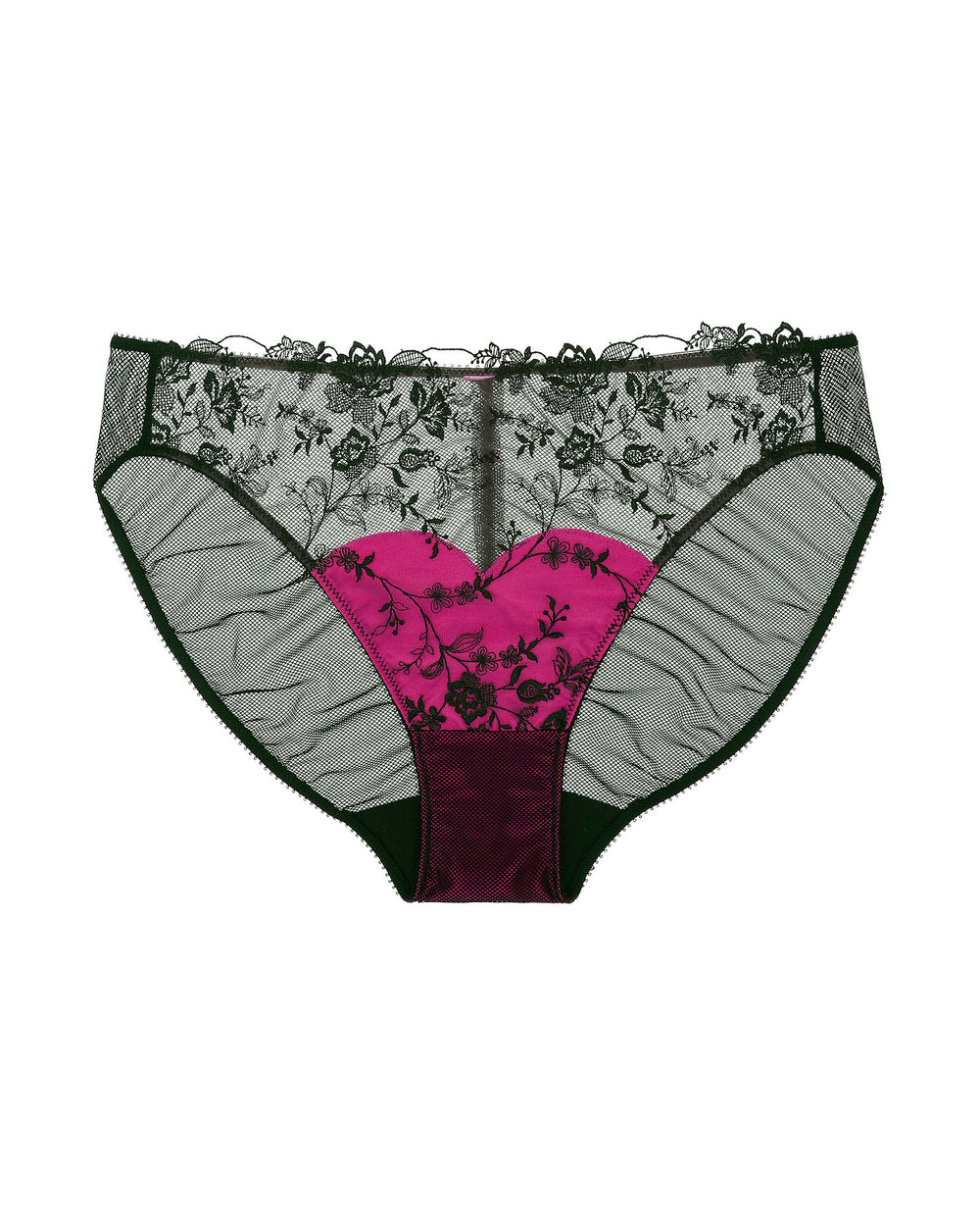 Dita Von Teese Victresse Hi Cut Brief in black