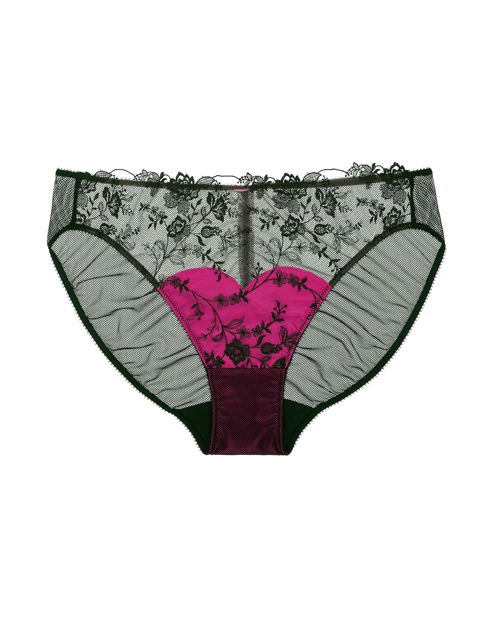 Dita Von Teese Victresse Hi Cut Brief in black