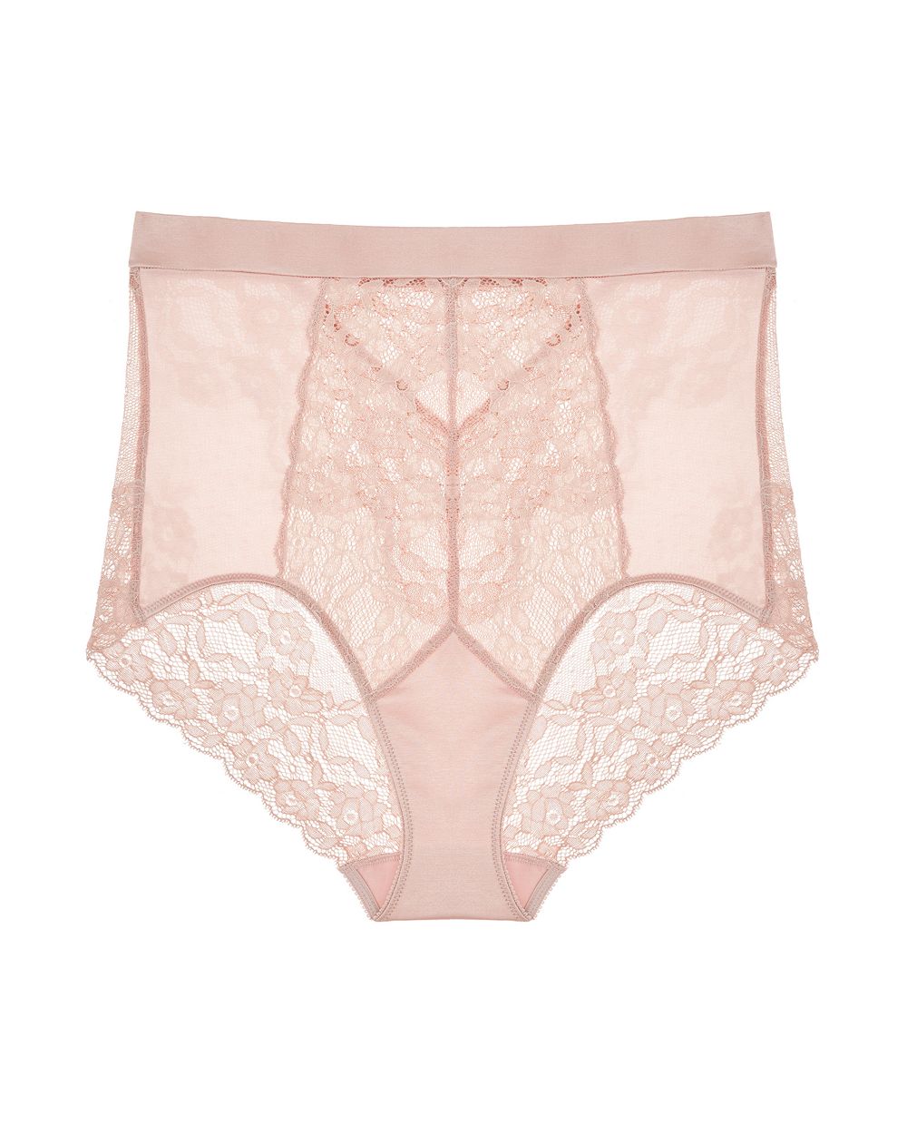 Calida Nature Romance High Waist Brief in pink