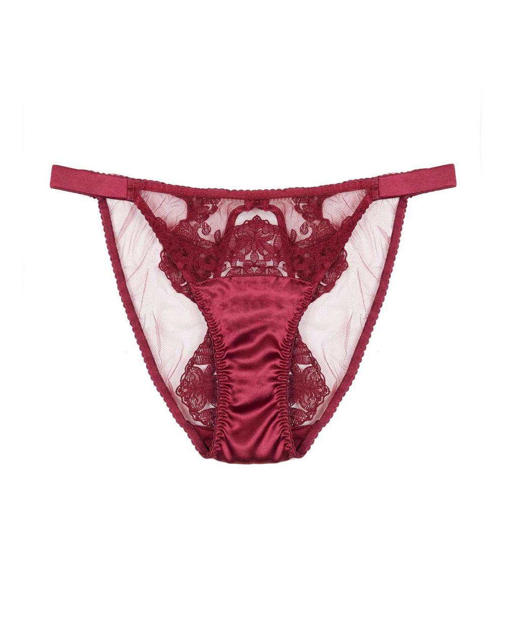 Fleur of England Gisele Ouvert Brief in red