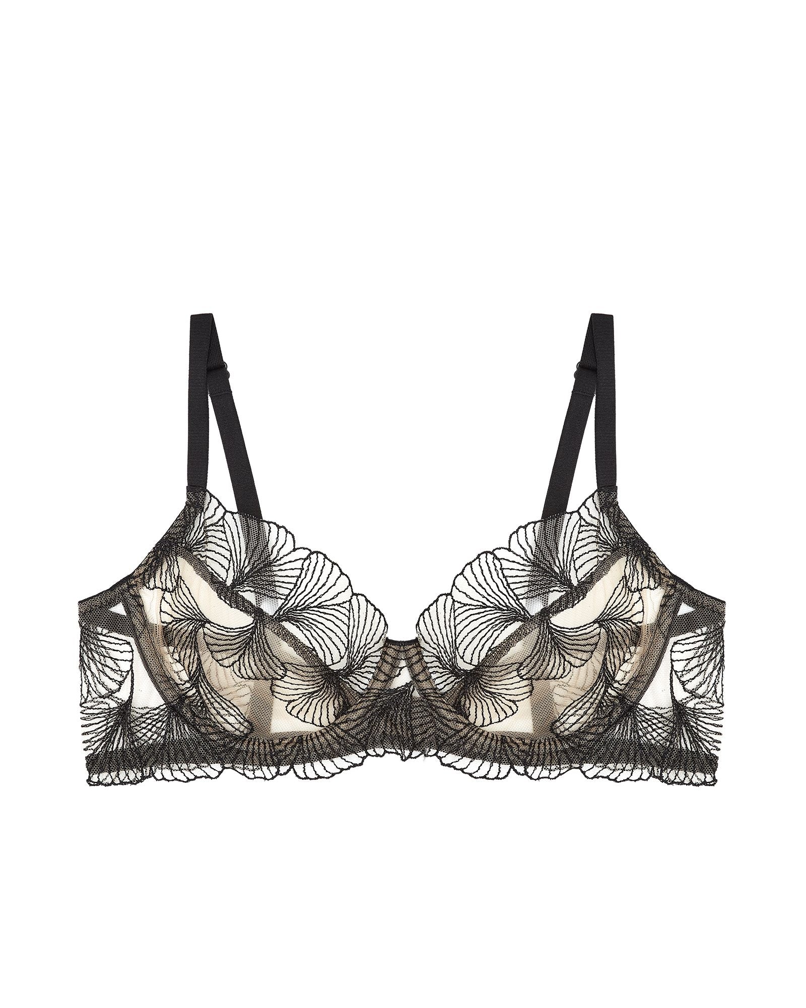 Undress Code Lost Paradise Bra in black