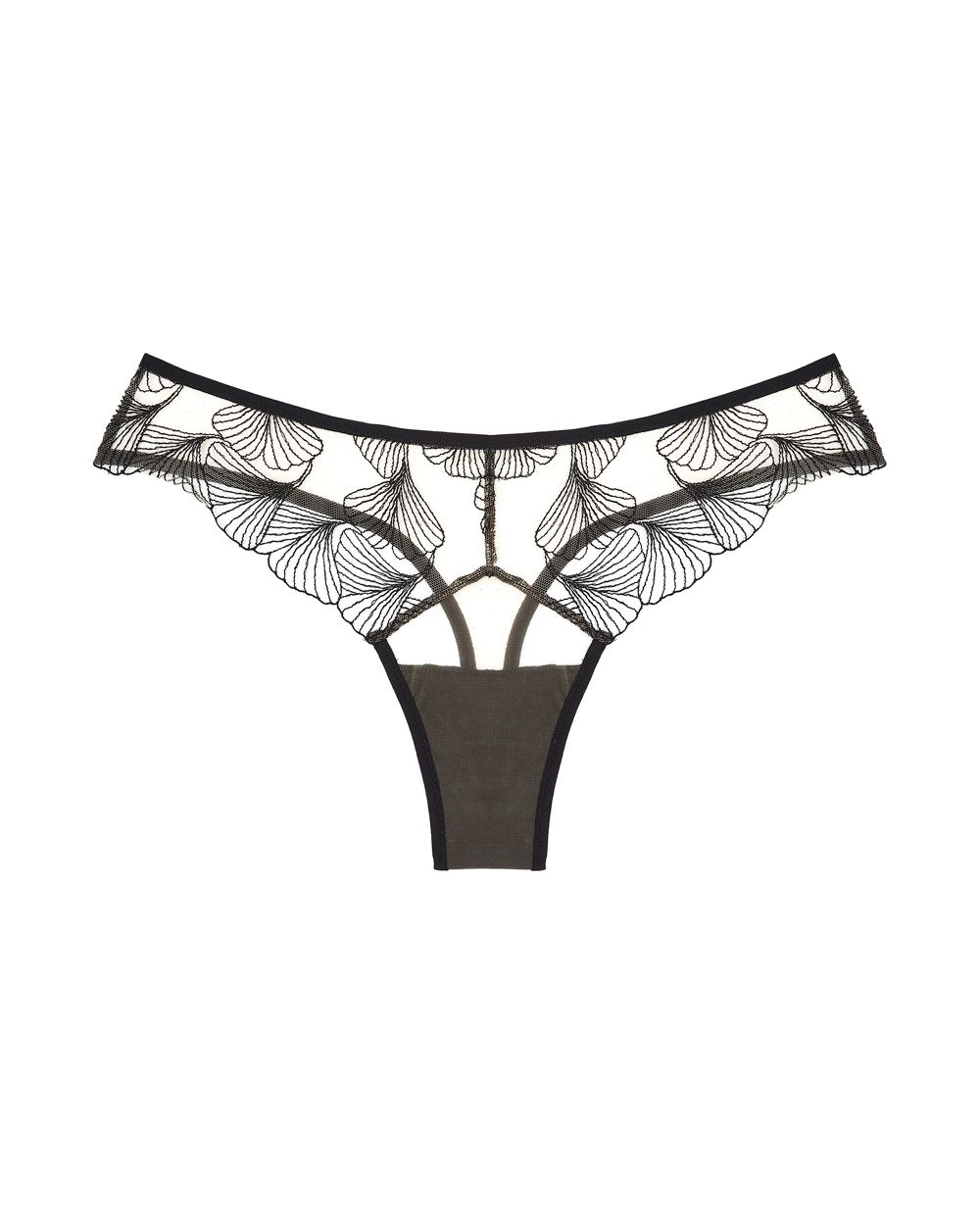 Undress Code Magic Garden Thong in black