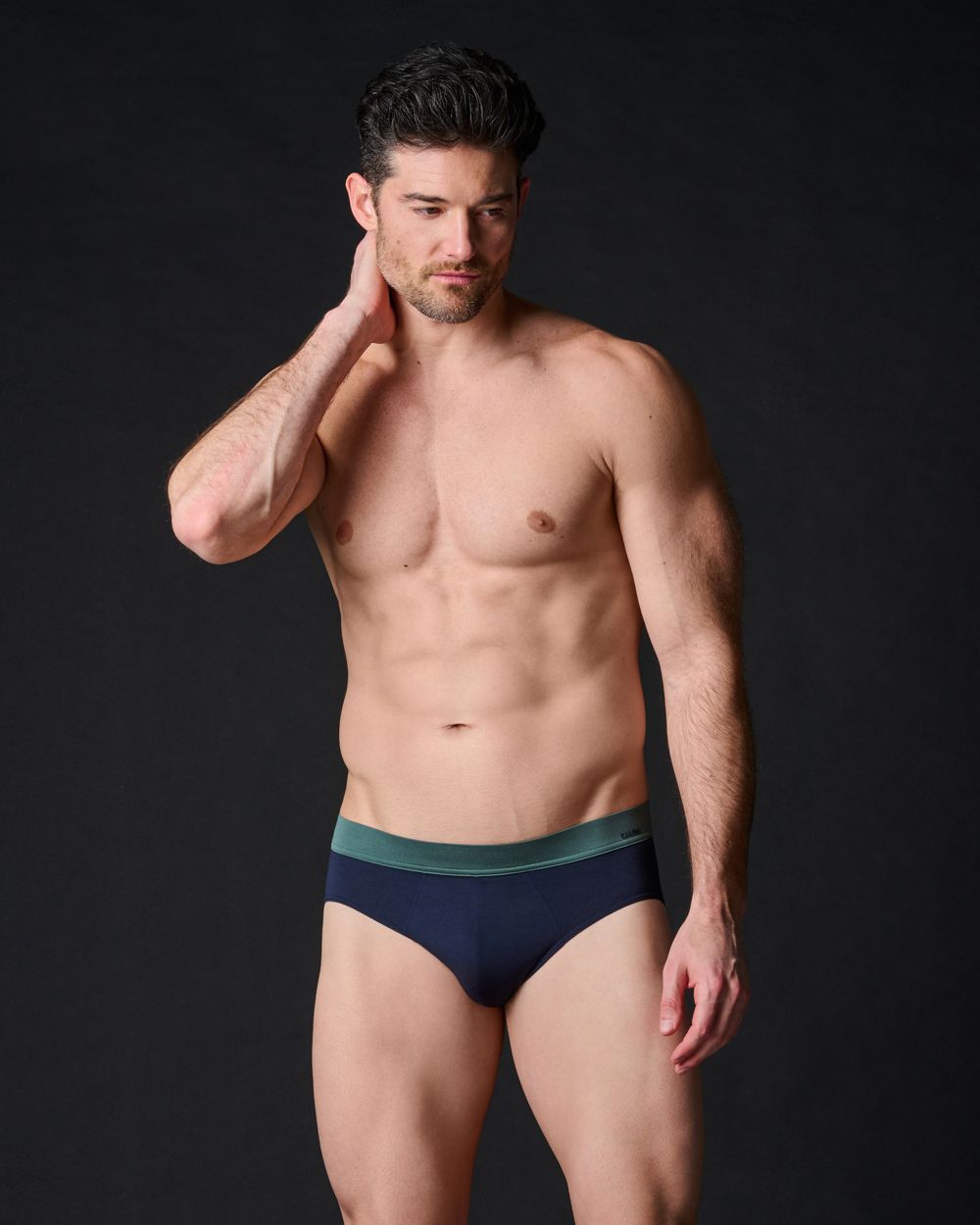 Calida Balanced Day Brief in blue
