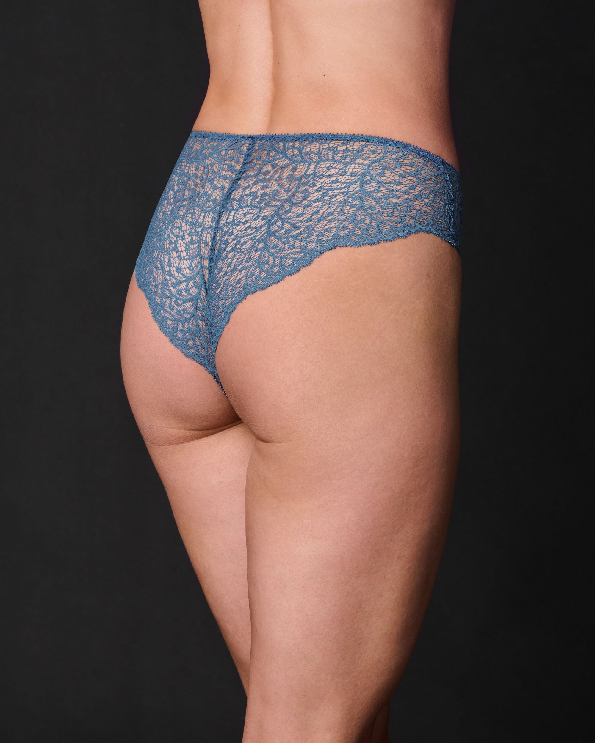 Journelle Allegra High Rise Brief in blue