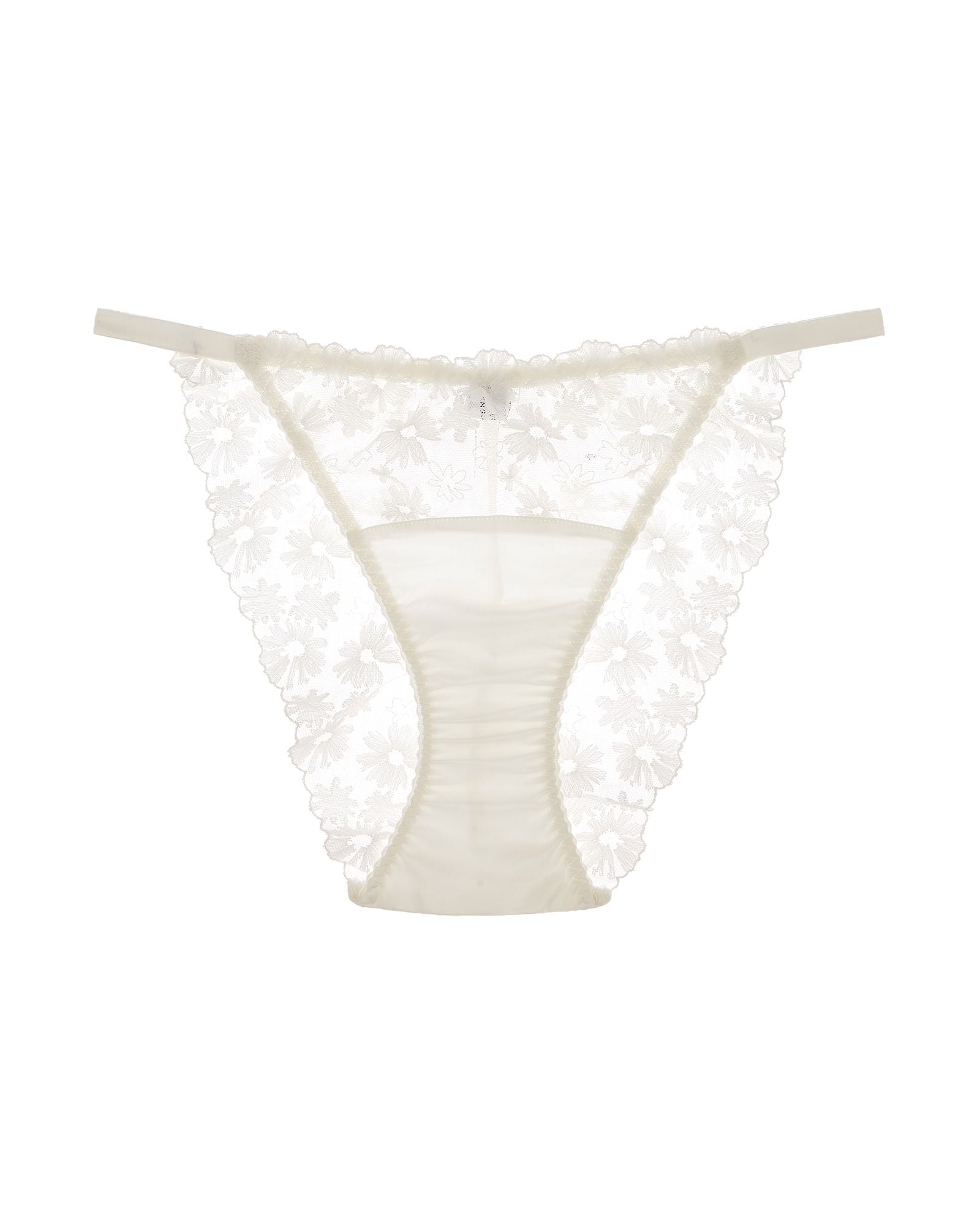 Fleur of England Fleur of England Daisy String Bikini in white