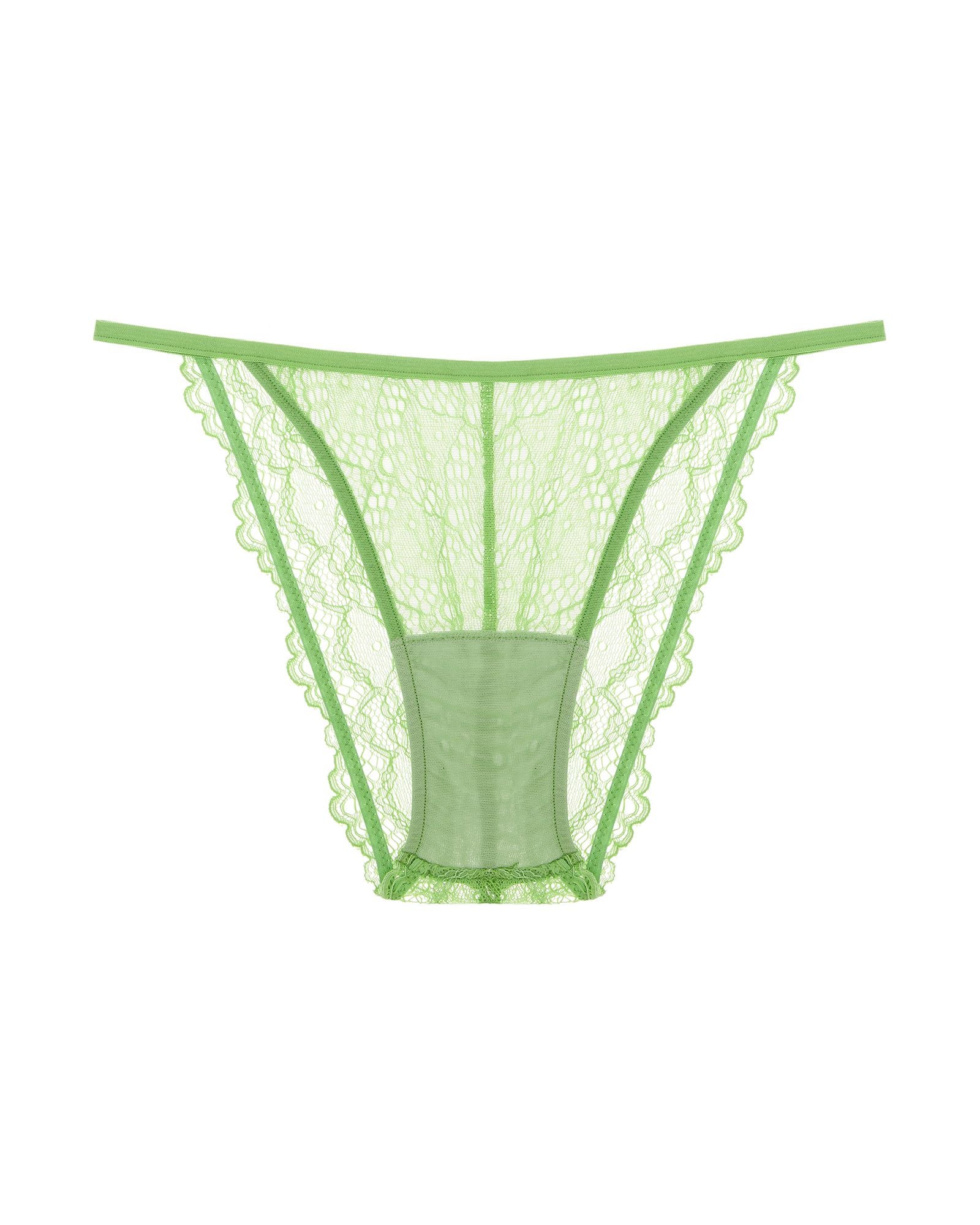 Only Hearts Whisper Sweet Nothings Brazilian Bikini in green