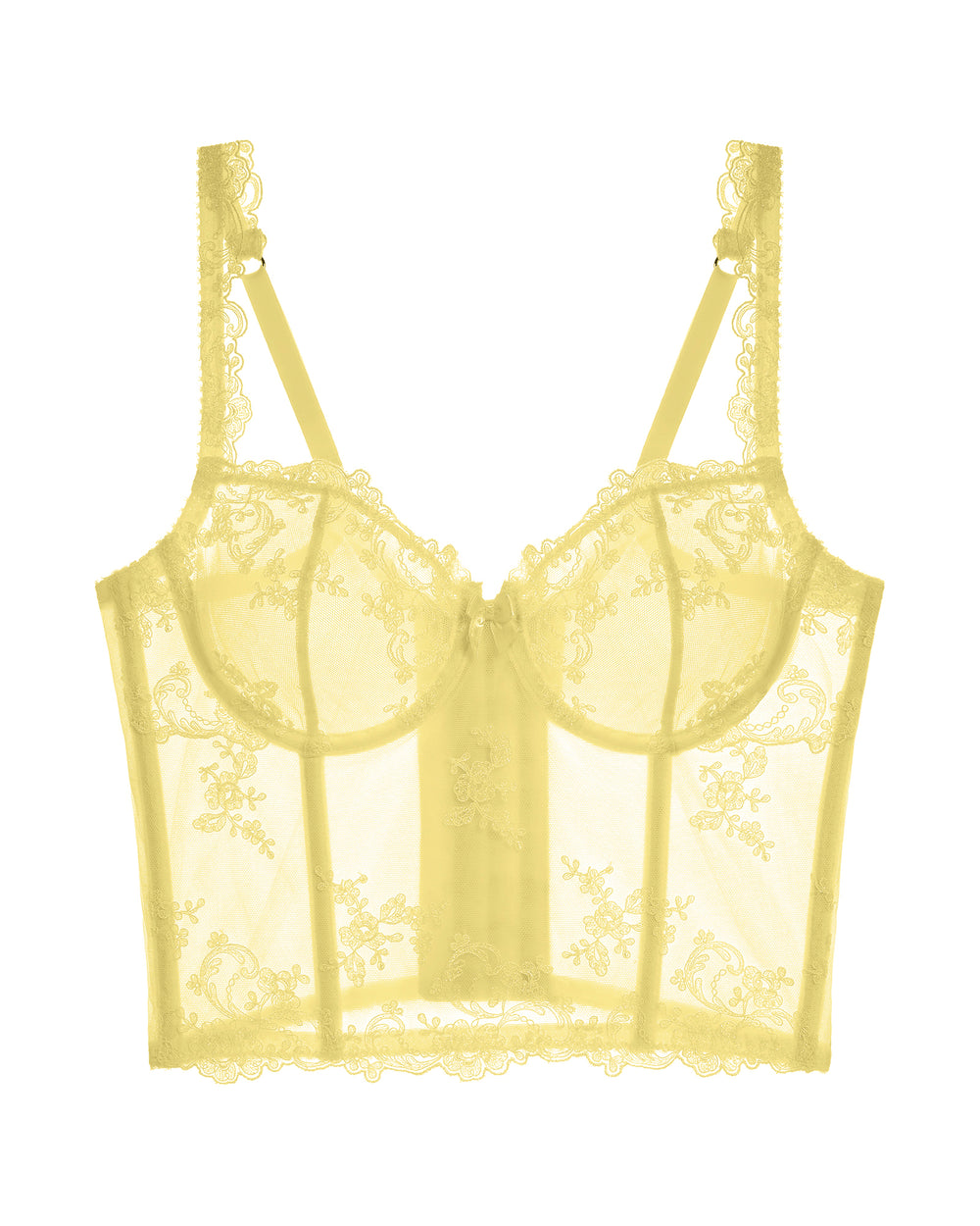 Journelle Cristiana Bustier in yellow