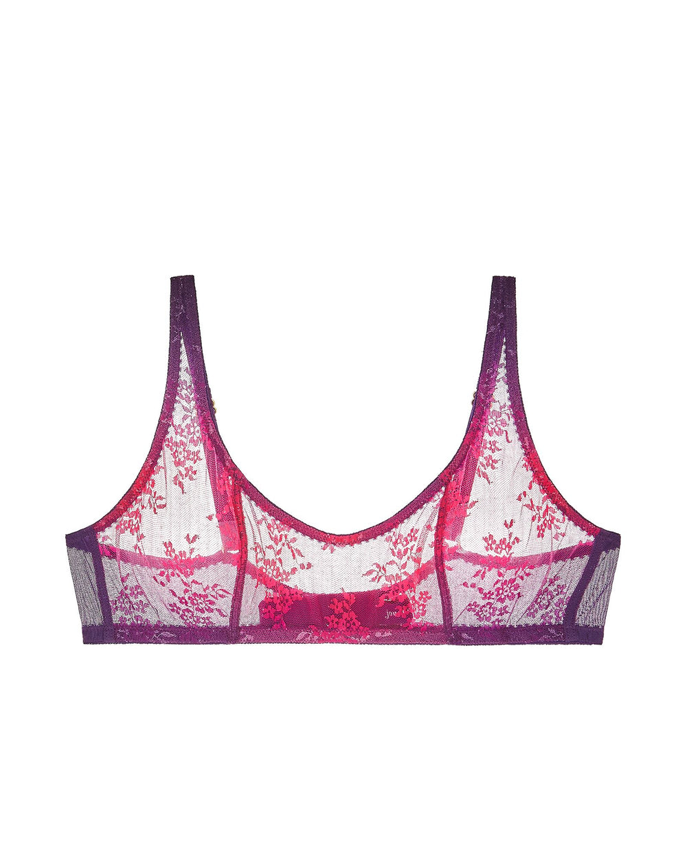 Journelle Romy Ombre Scoop Bralette in purple