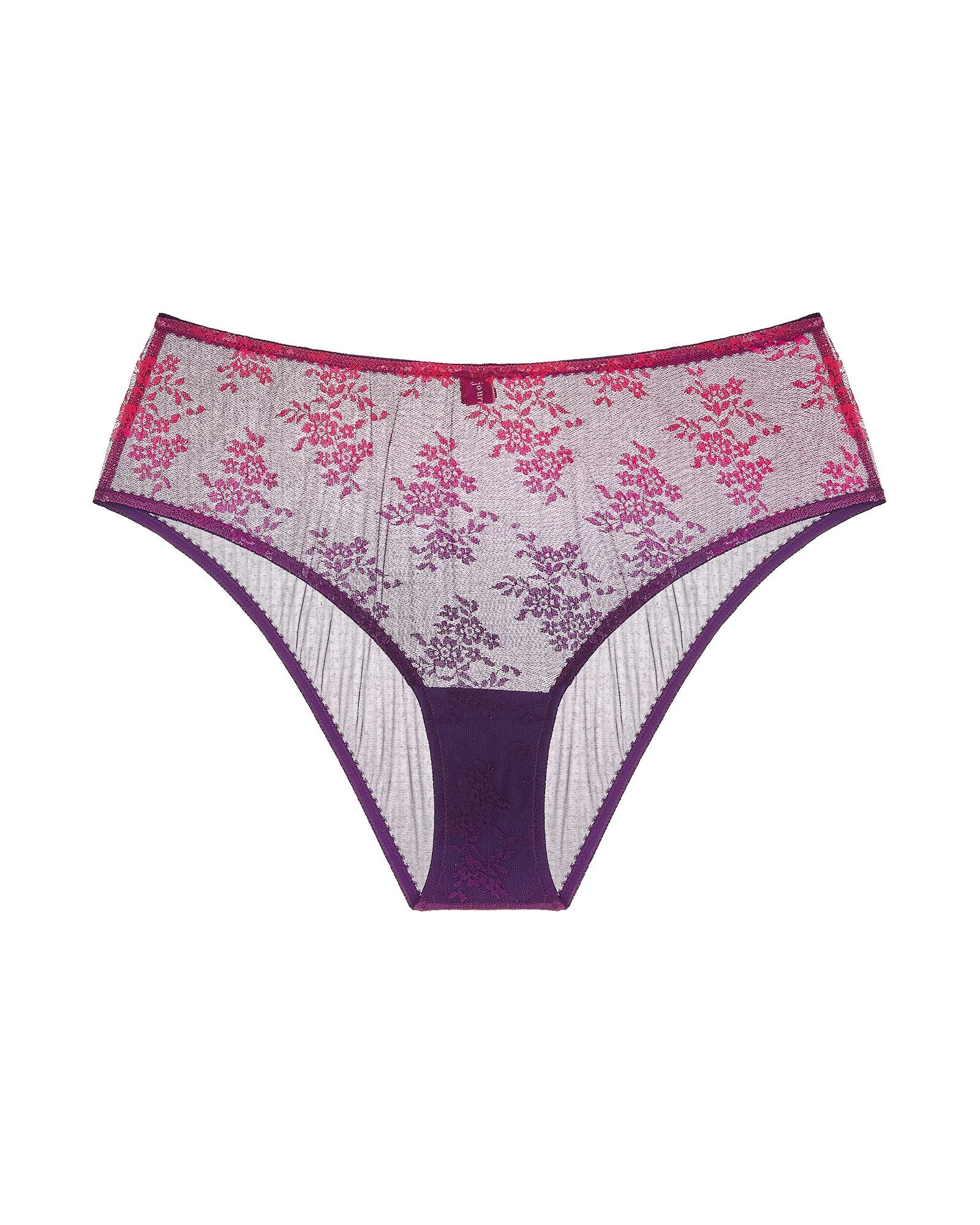Journelle Romy Ombre High Waist Brief in purple