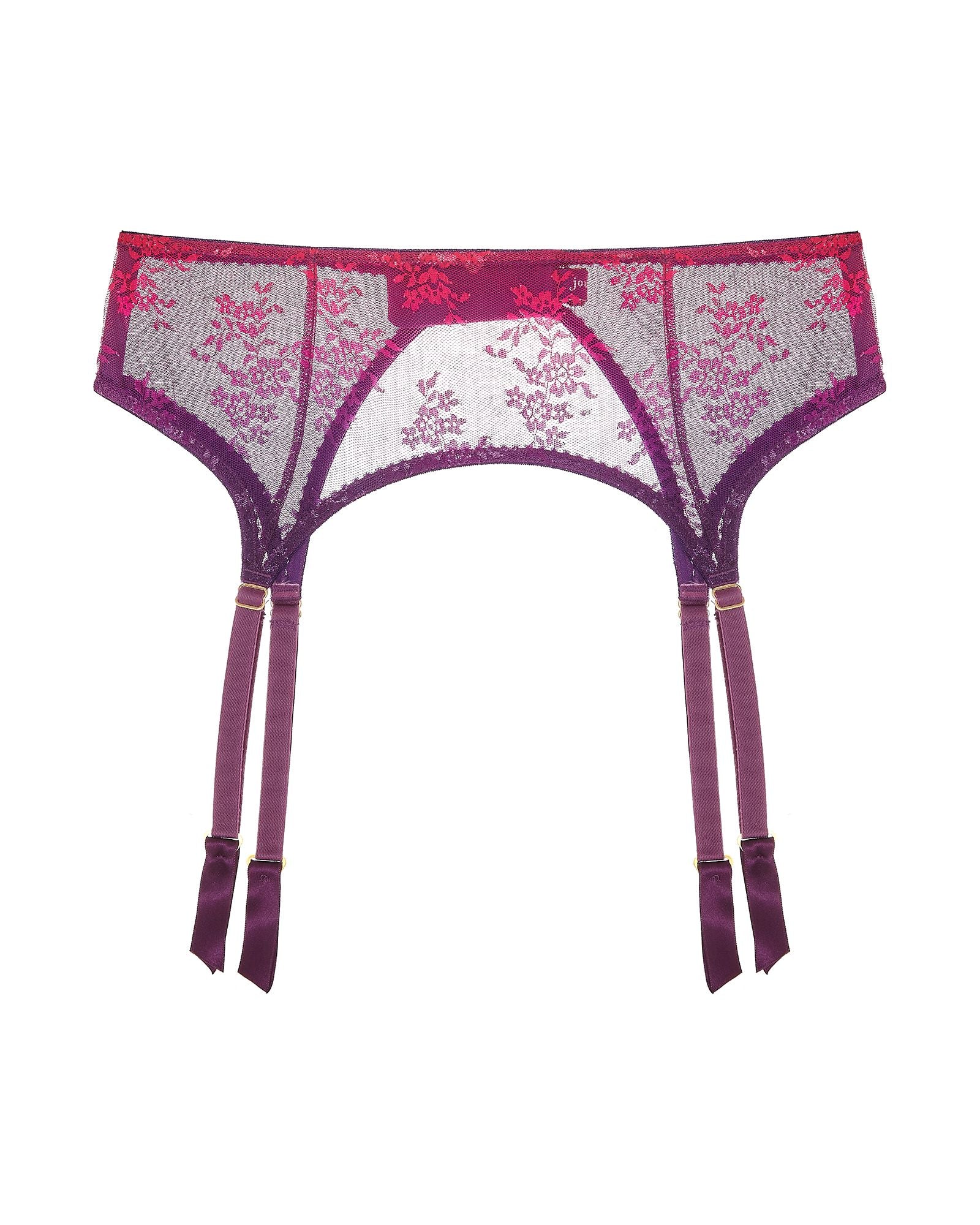 Journelle Romy Ombre Suspender Belt in purple