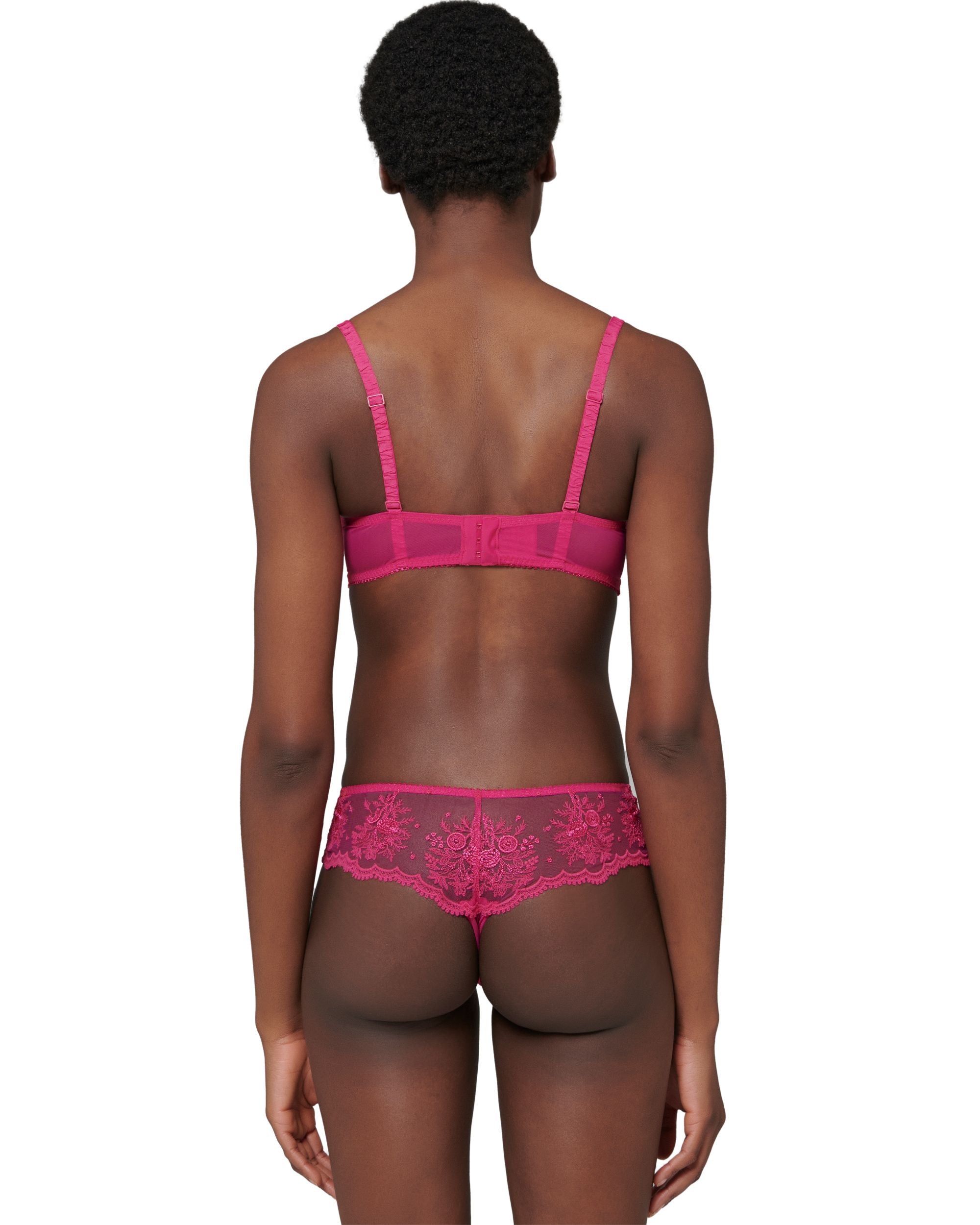 Simone Perele Intrigue Half Cup Bra in pink