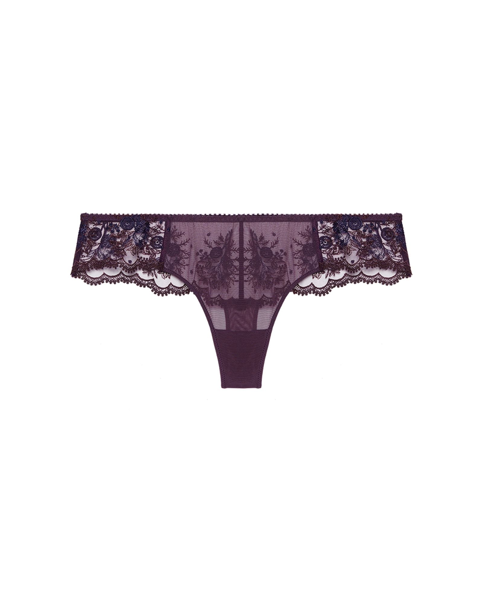 Simone Perele Intrigue Tanga in purple