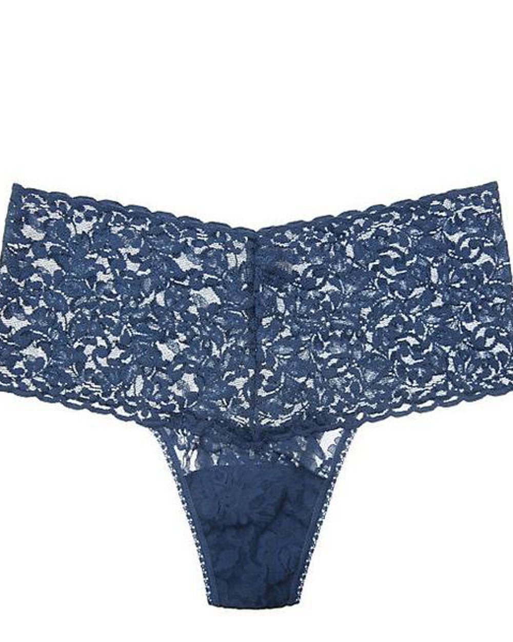 Hanky Panky Retro High Waist Thong in blue