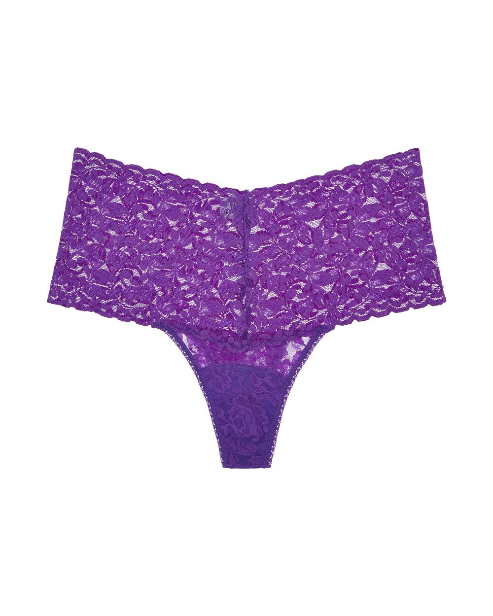 Hanky Panky Retro High Waist Thong in purple