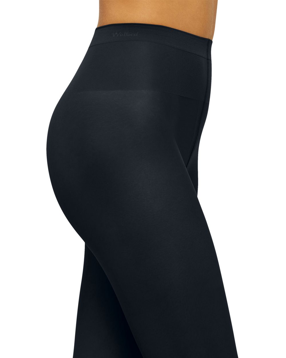 Wolford Individual 10 Sheer Tights in blue