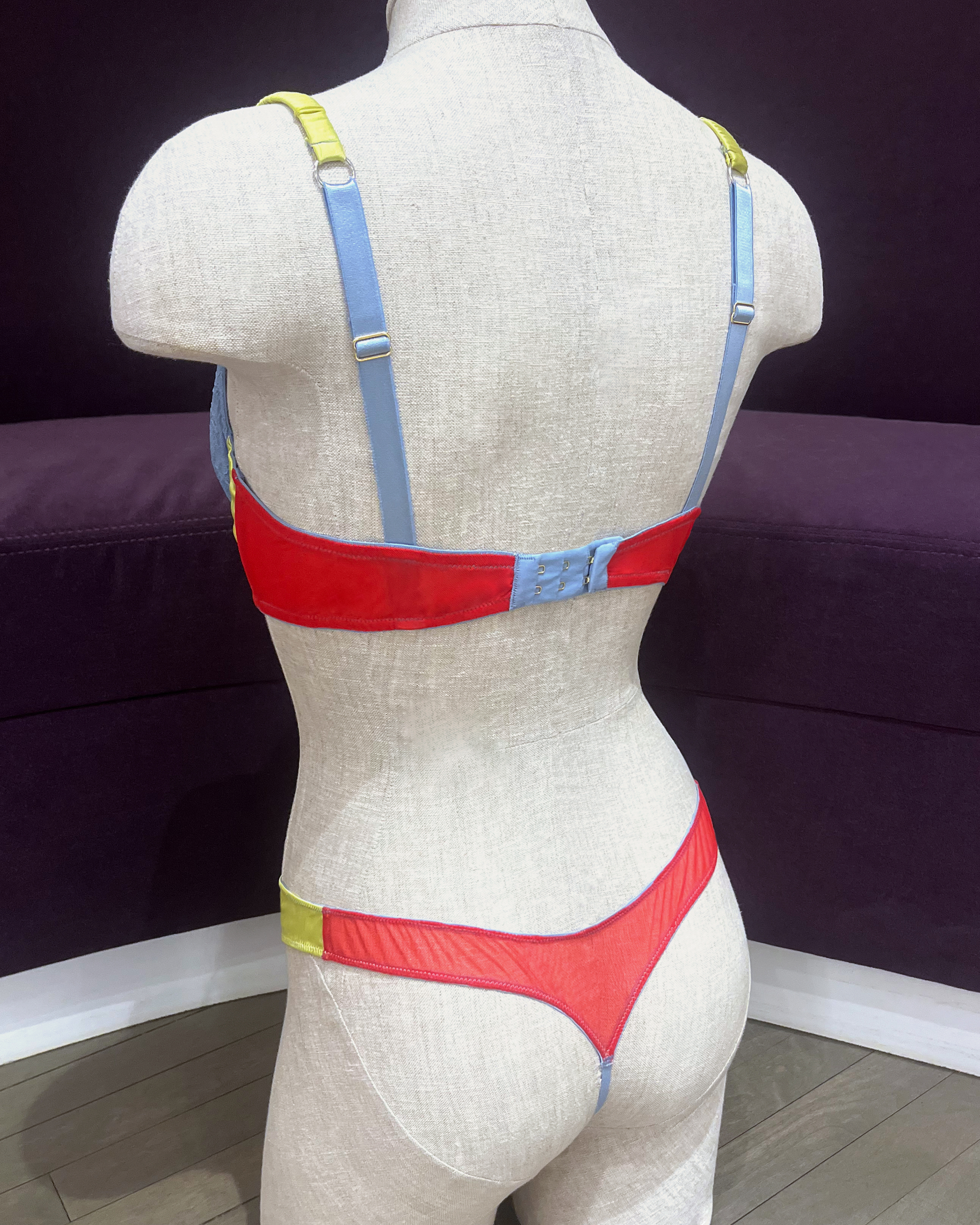 Journelle Lexi Demi Bra in blue