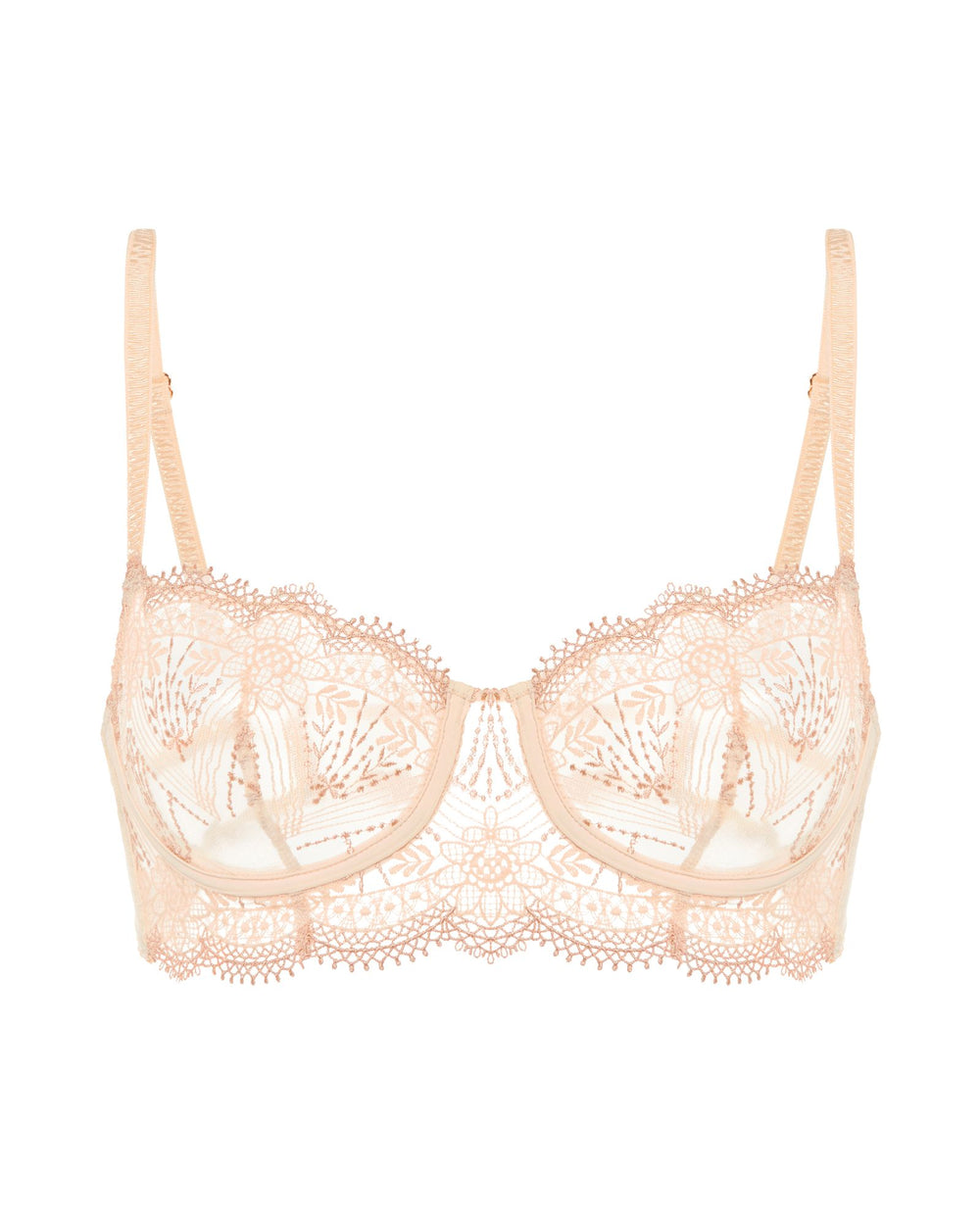 Simone Perele Allure Half Cup Bra in beige