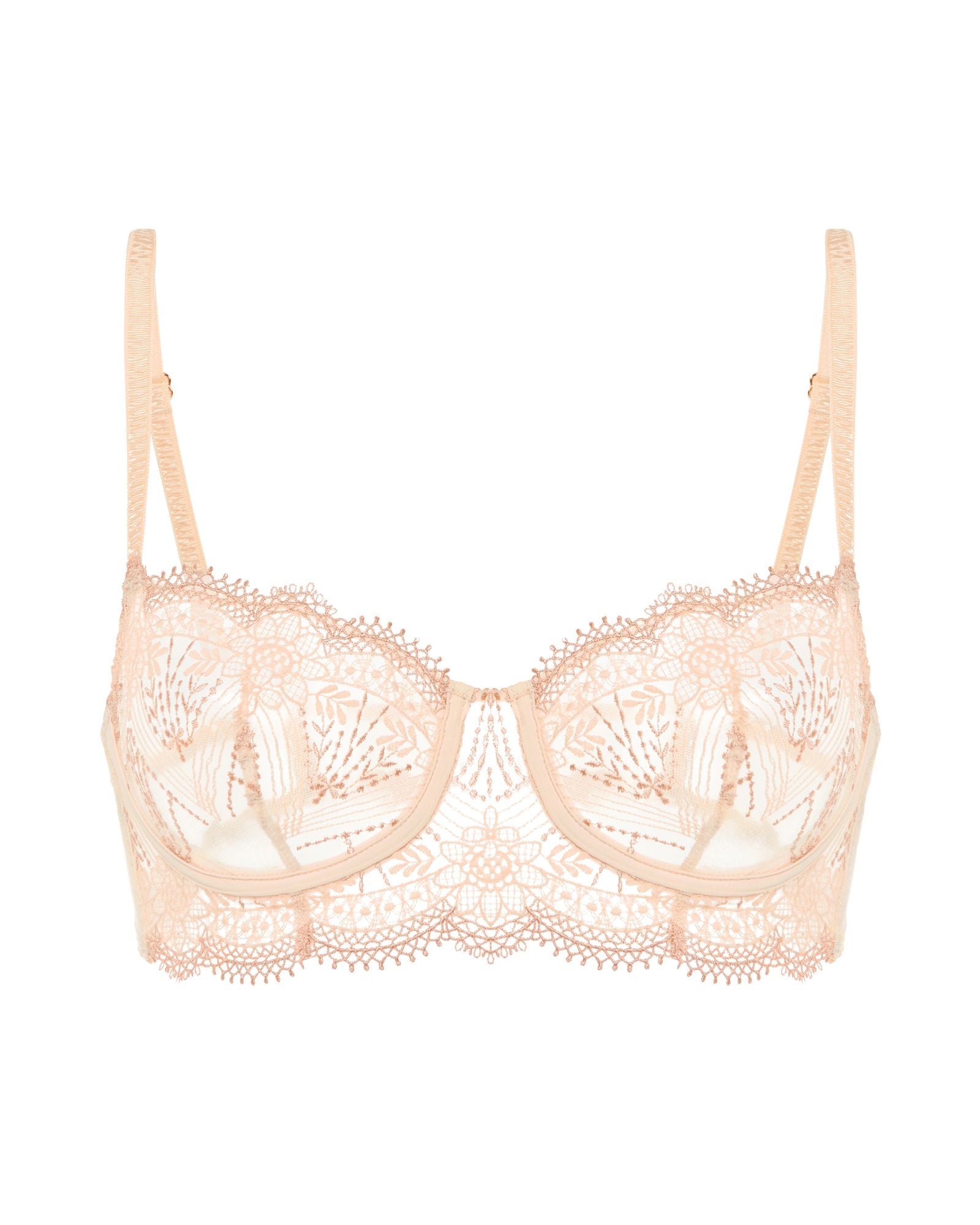 Simone Perele Allure Half Cup Bra in beige