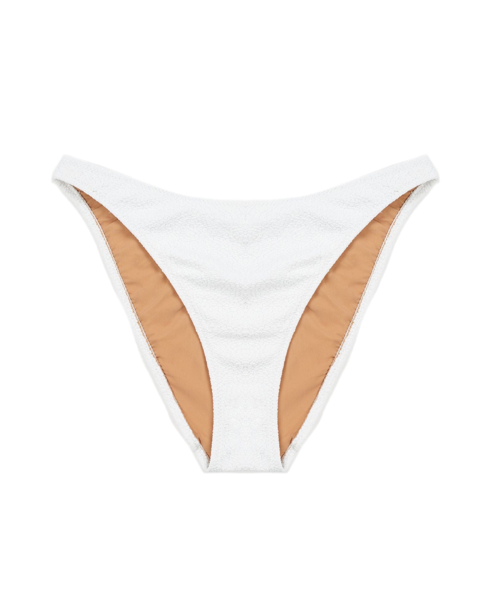 Else Boucle Bikini Bottom in white
