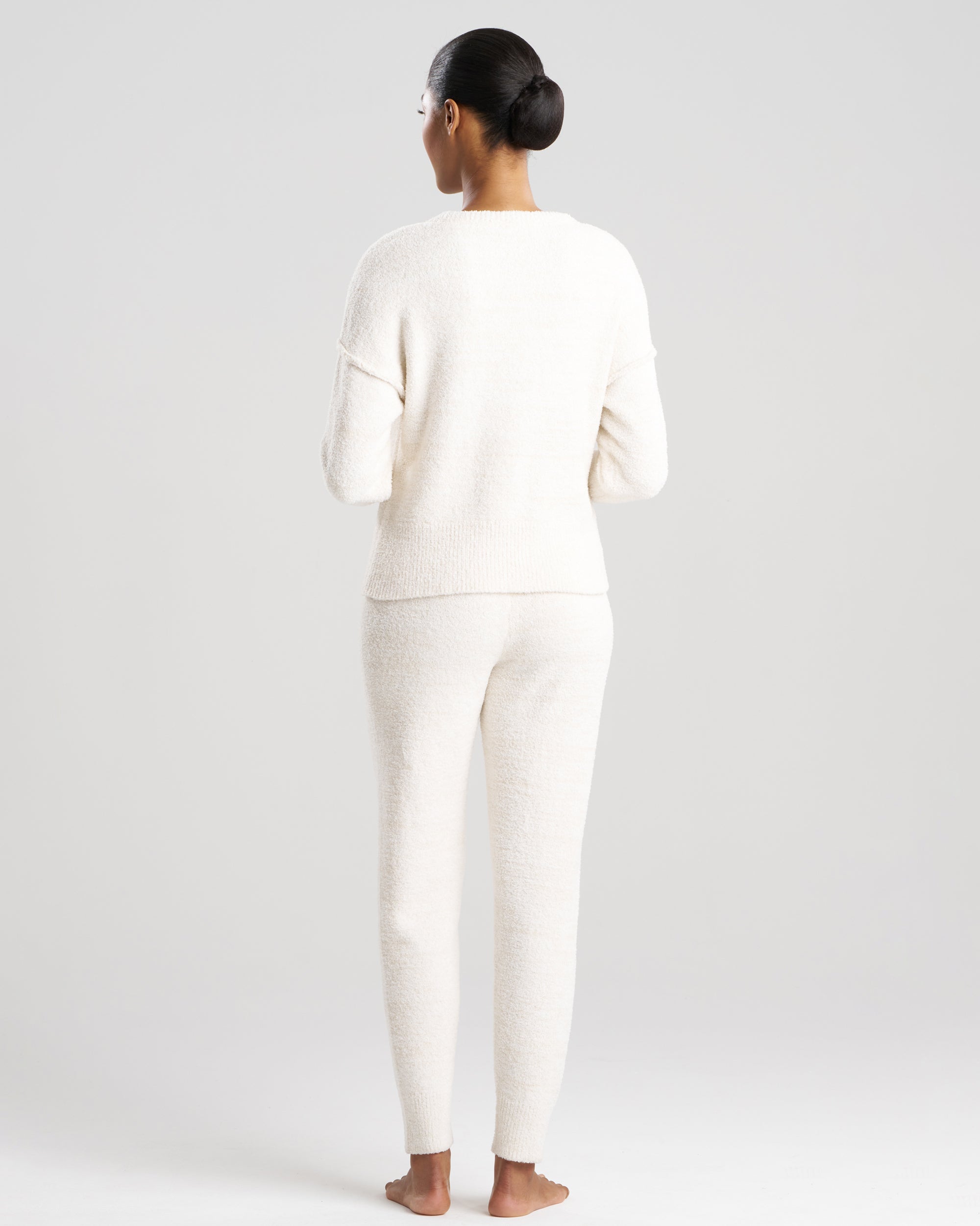 Natori Cozy Luxe Jogger in white