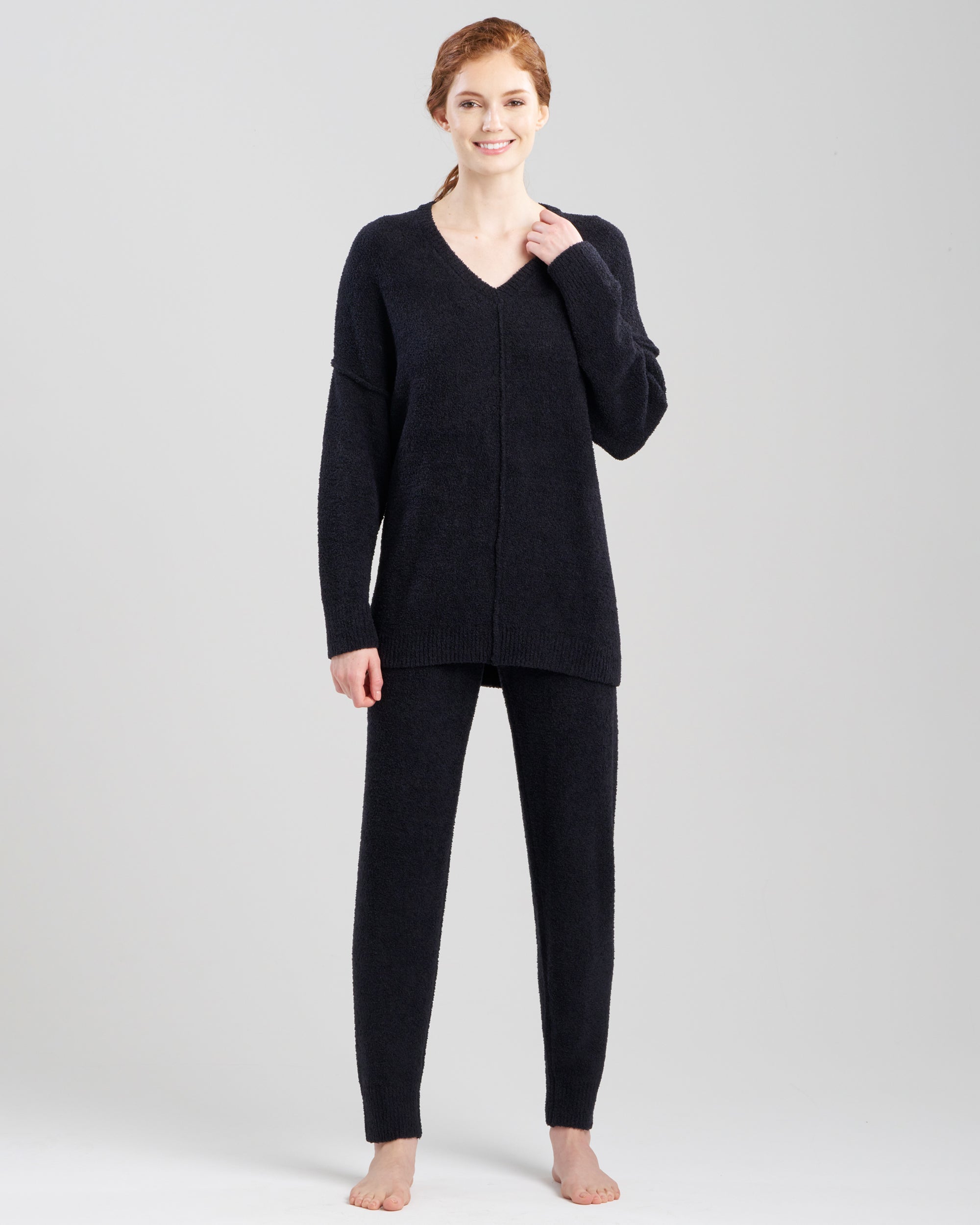 Natori Cozy Luxe Jogger in black