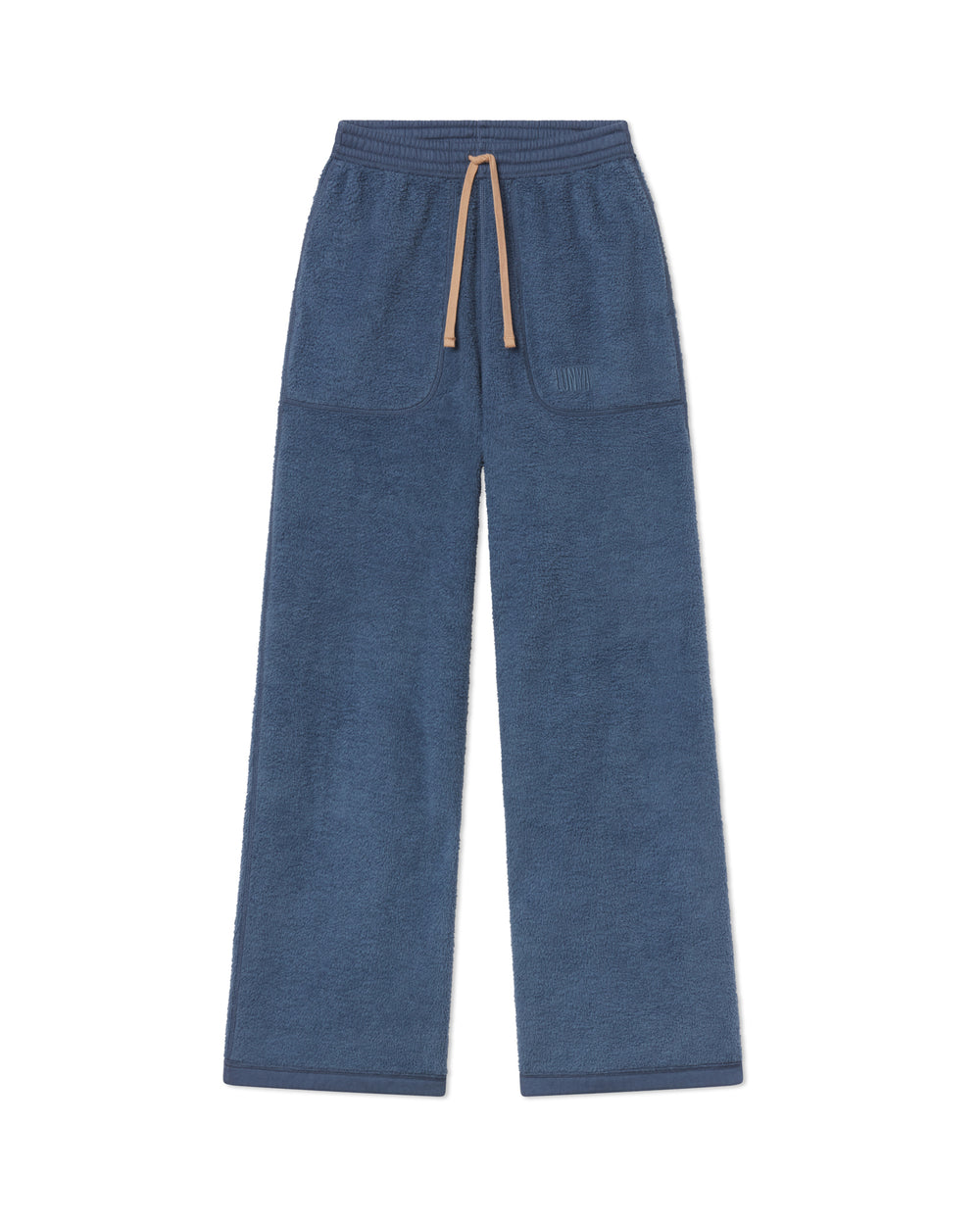 Lunya Silksweats Midweight Reversible Straight Leg in blue