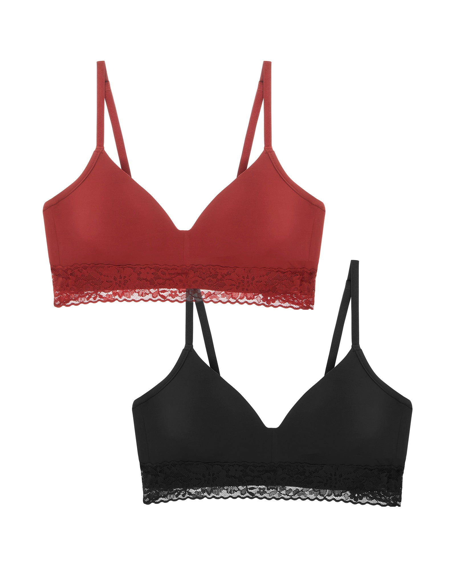 Journelle Molded Wireless 2 Pack in black