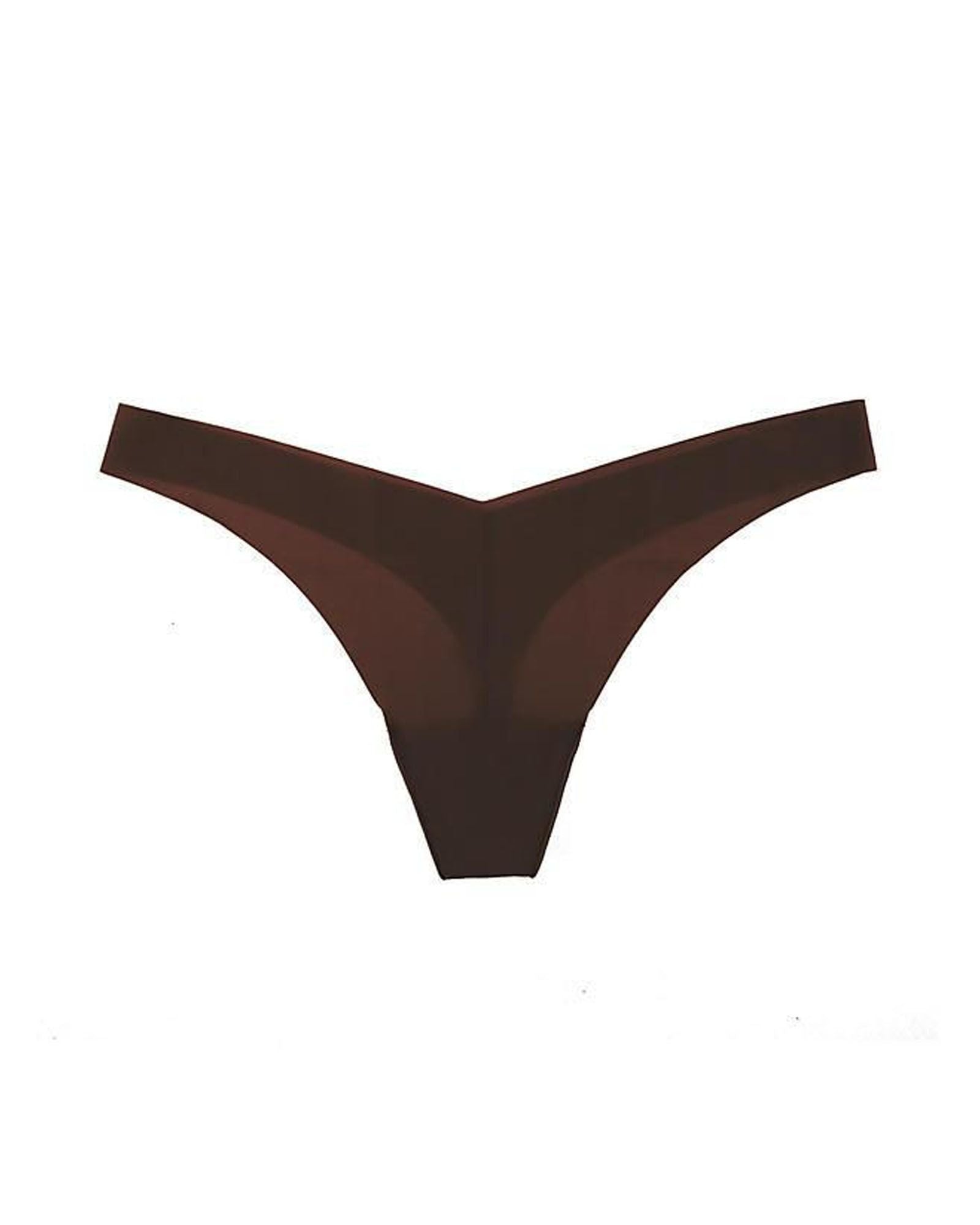 Commando Better Than Nothing Tiny Thong in brown